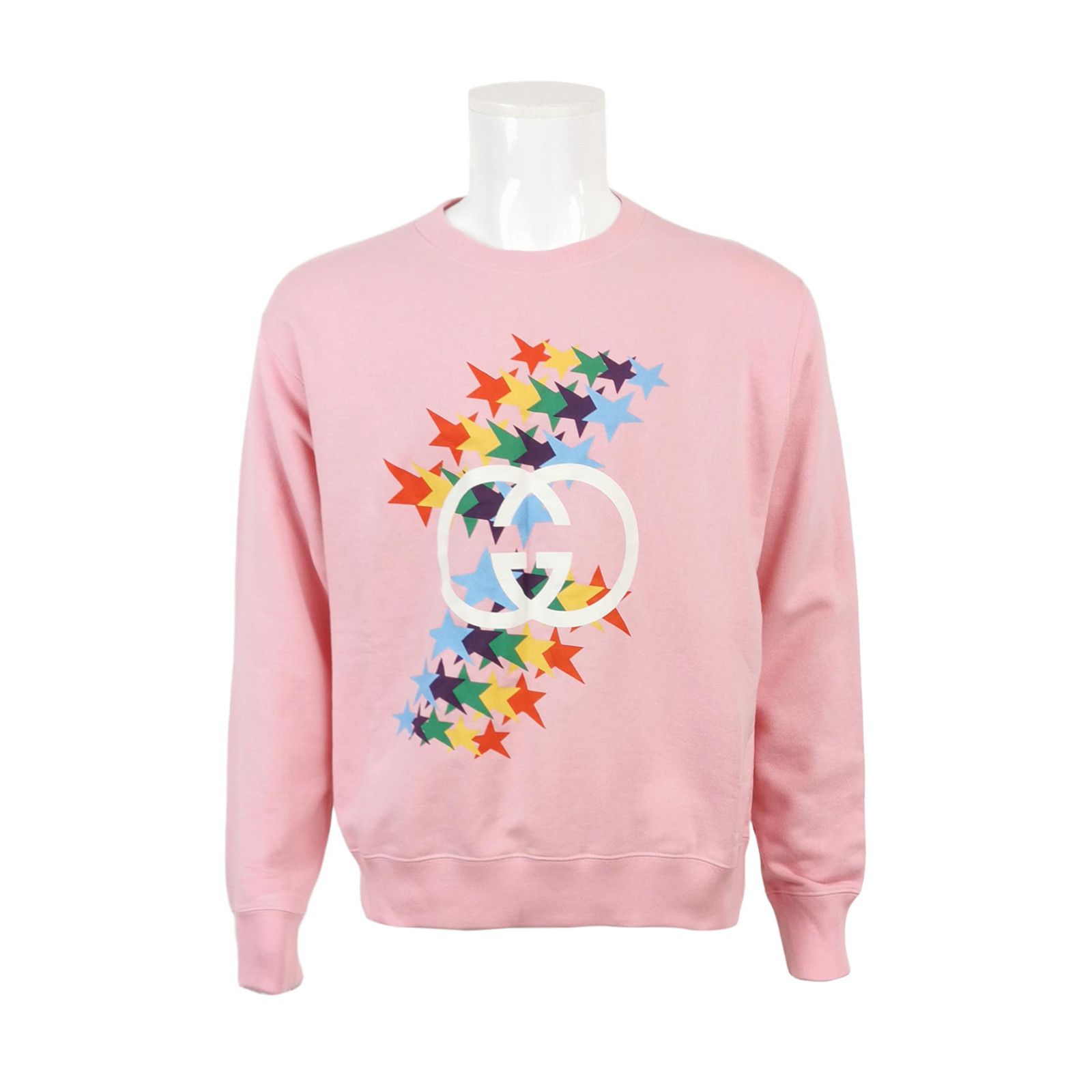 Gucci Gucci Rainbow Star Interlocking G Sweatshirt S Size US S / EU 44-46 / 1 - 1 Thumbnail