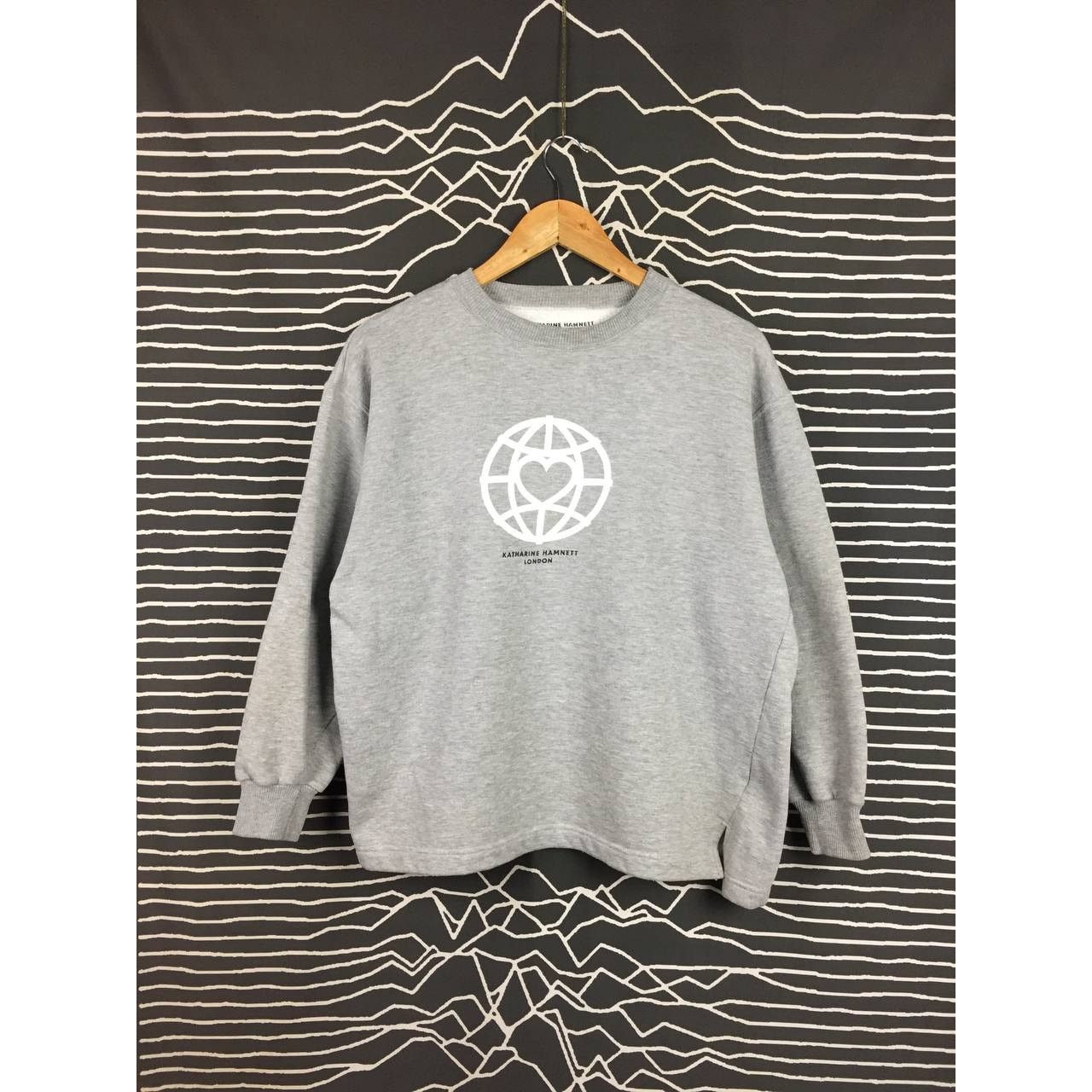 Katharine Hamnett London Vtg Katharine Hamnett London Spell Out Logo Sweatshirt Size US M / EU 48-50 / 2 - 2 Thumbnail