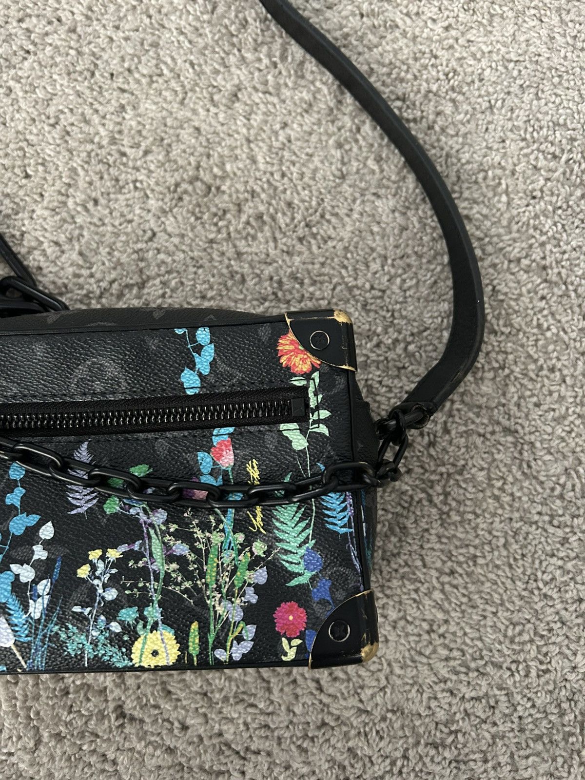 Louis Vuitton Louis Vuitton Mini Soft Trunk Monogram Eclipse Foliage Bag Size ONE SIZE - 5 Thumbnail