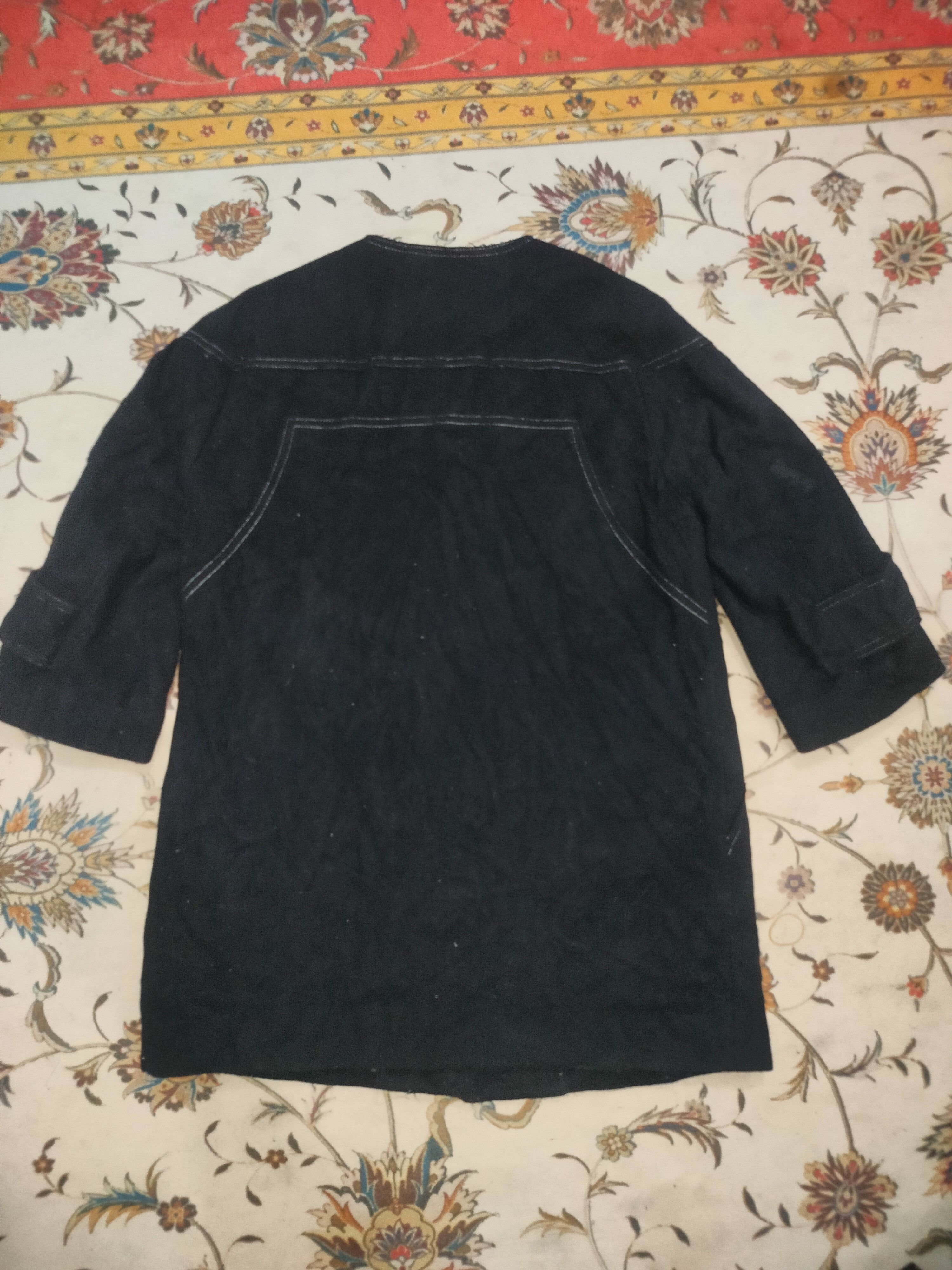 Japanese Brand YVON INED N.VAGUE BY YOHJI YAMAMOTO BUTTON UP WOOL COAT Size M / US 6-8 / IT 42-44 - 9 Thumbnail