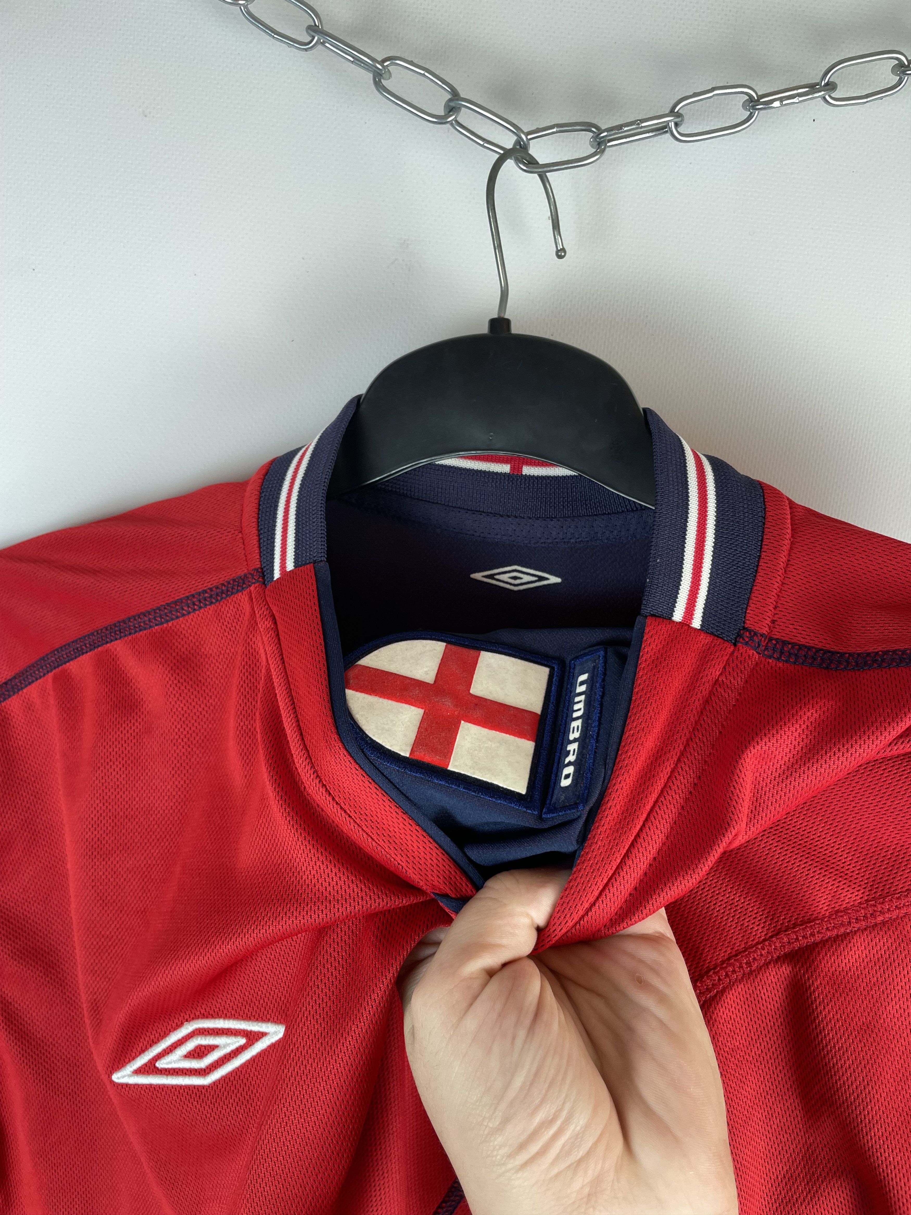 Umbro × Vintage Vintage Umbro England Jersey Size US XXL / EU 58 / 5 - 9 Thumbnail