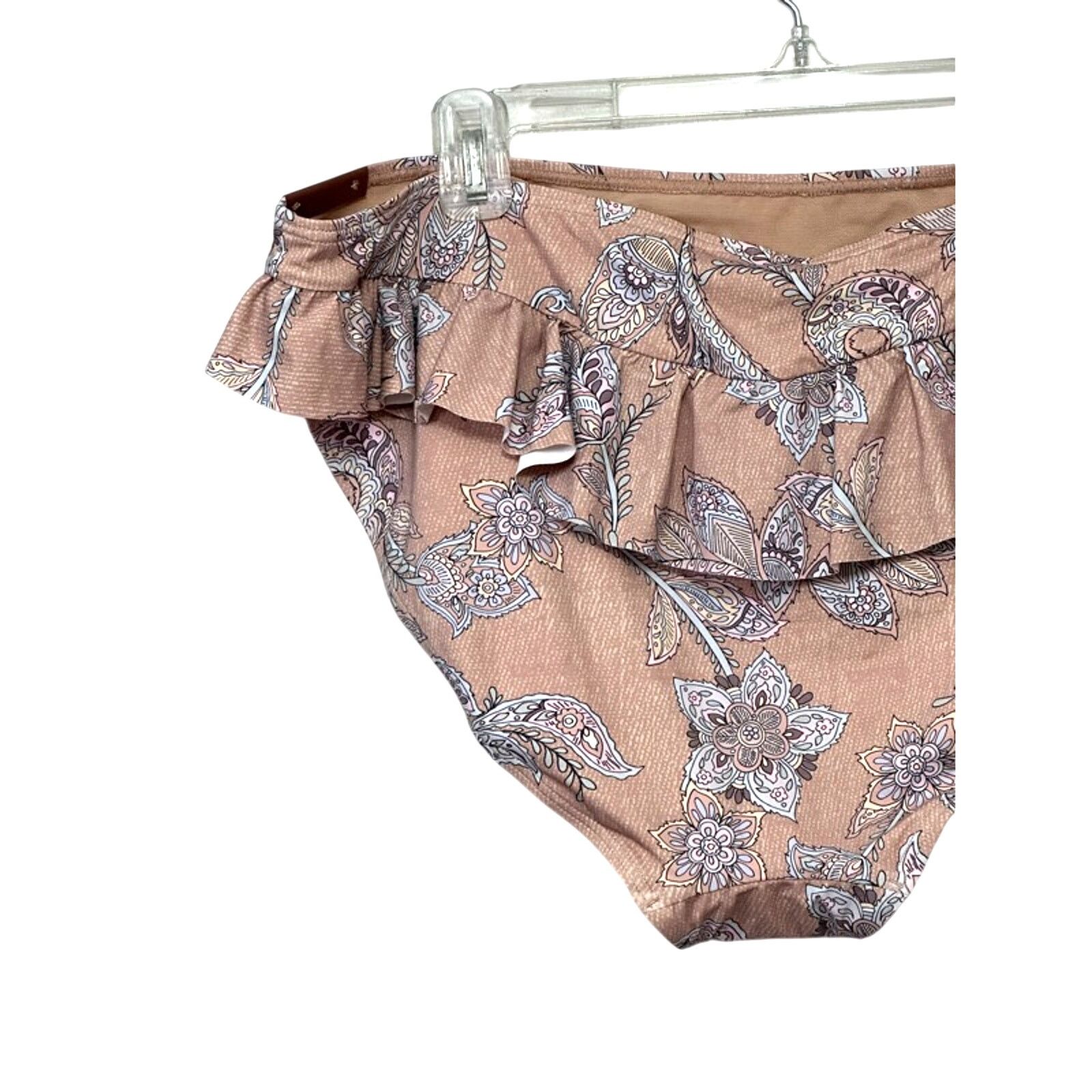 Other Artesands Vermeer Bikini Bottom Floral High-Waisted 14 NWT Size ONE SIZE - 6 Thumbnail