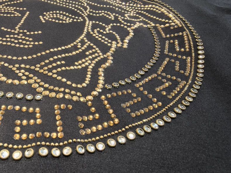 Versace Versace Classic black and gold colorway Size US L / EU 52-54 / 3 - 7 Thumbnail