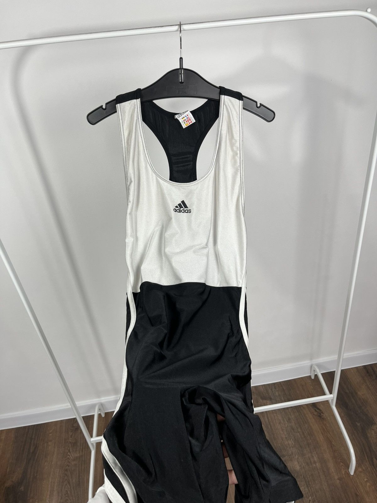 Adidas Vintage Adidas Cycling Jersey Sleeveless Black White XL Size US XL / EU 56 / 4 - 7 Thumbnail