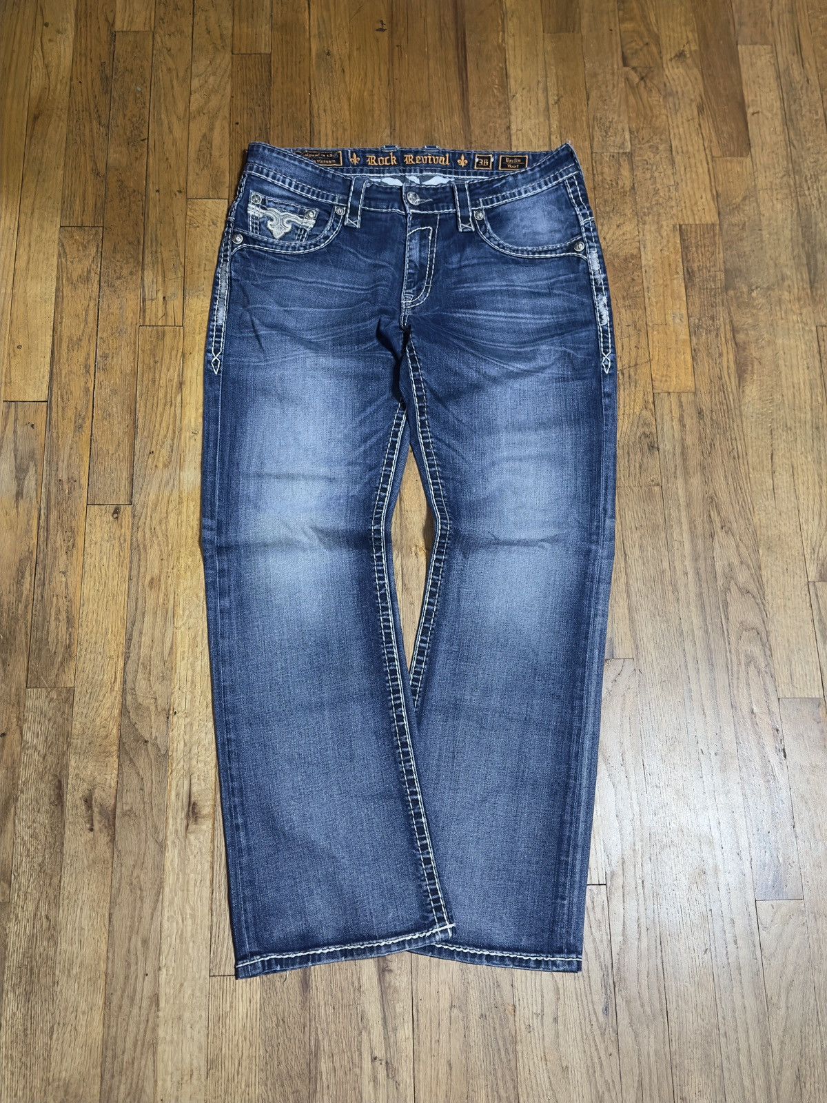 Rock Revival Rock Revival Bootcut Jeans Size US 36 / EU 52 - 2 Thumbnail