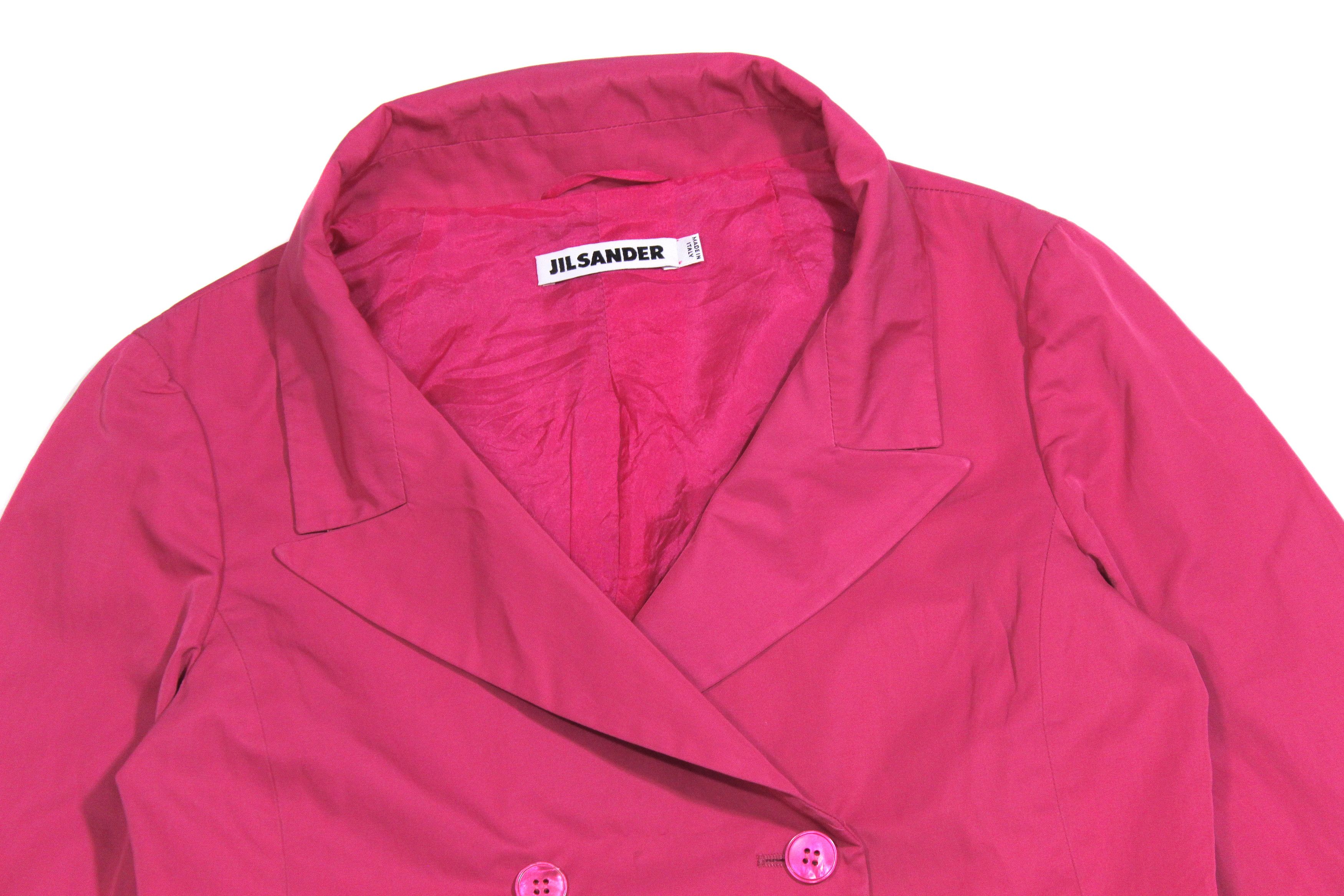 Jil Sander 2011 Raf Simons Era Oversize Pink Blazer Size XS / US 0-2 / IT 36-38 - 4 Thumbnail