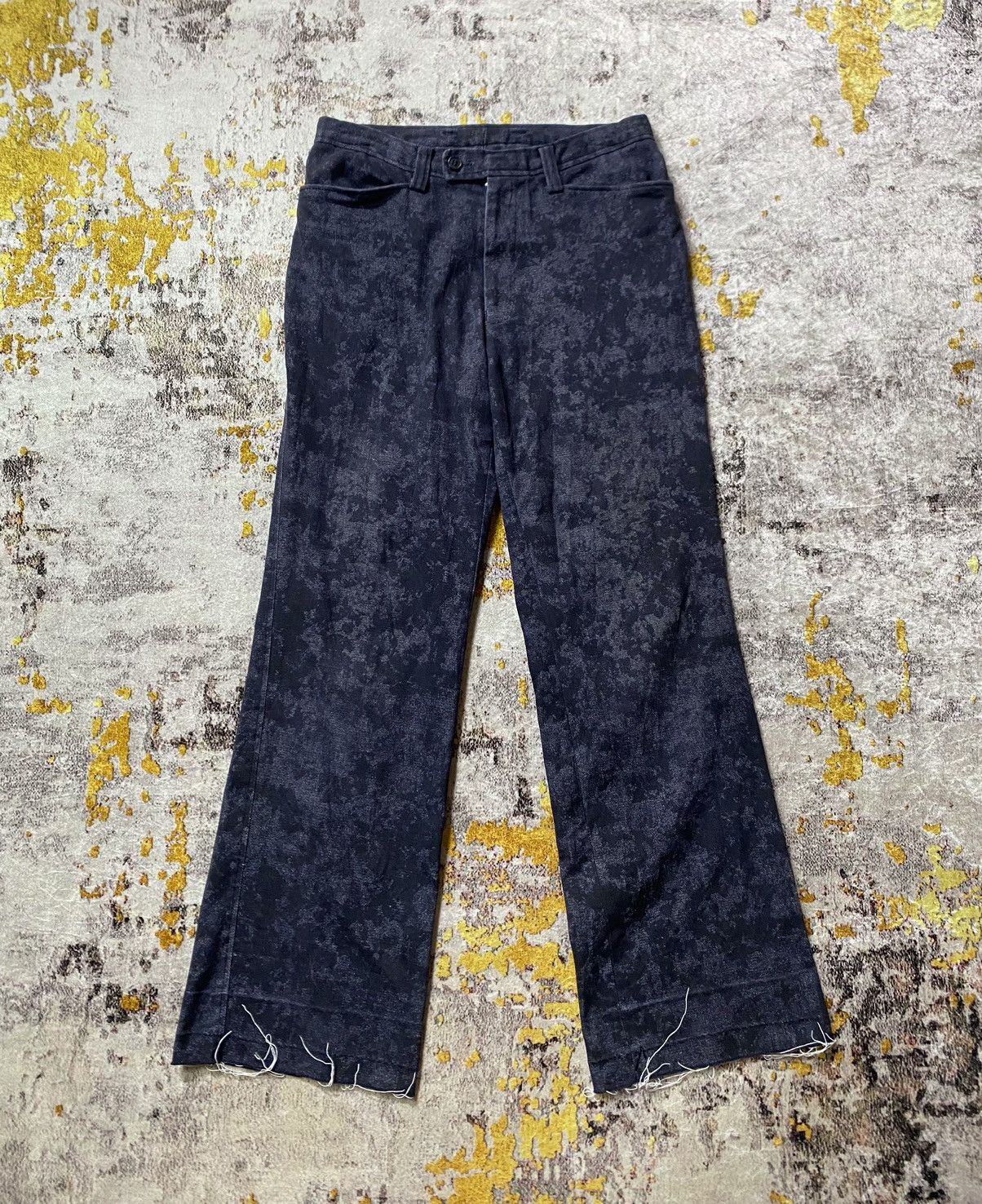 Tornado mart stretch flare Denim Pants