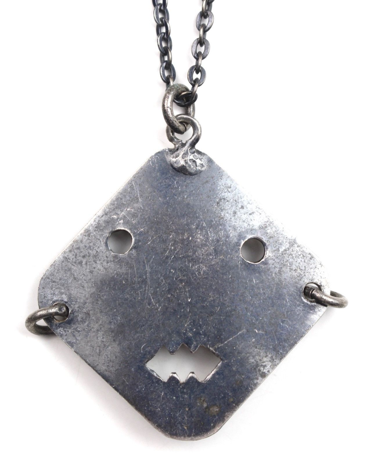 Hysteric Glamour 1990S JAPANESE MADE OXIDIZED TRIBAL MASK NECKLACE Size ONE SIZE - 4 Thumbnail