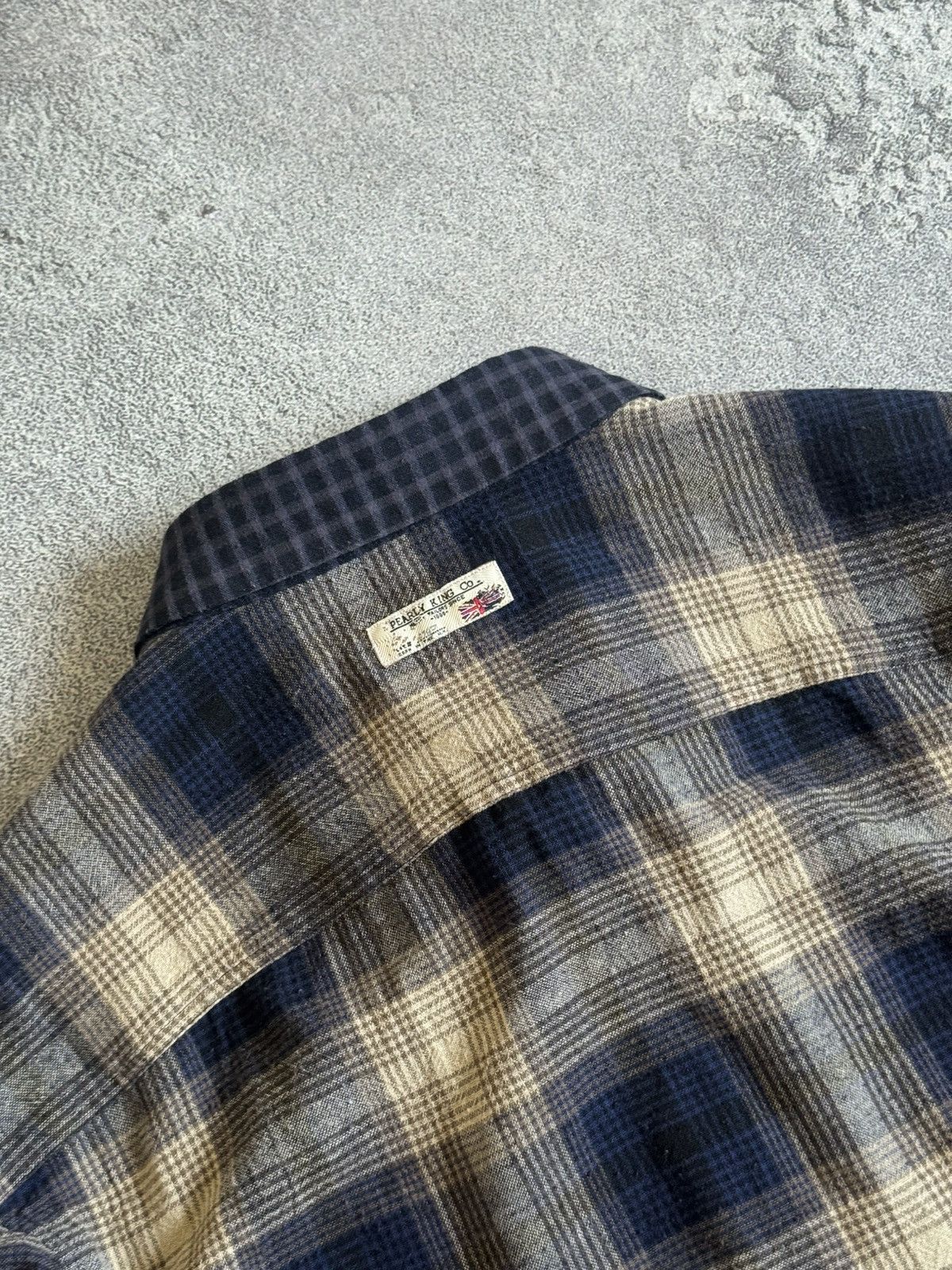 Flannel Pearly King flannel shirt button up long sleeve vintage 00s Size US M / EU 48-50 / 2 - 14 Thumbnail