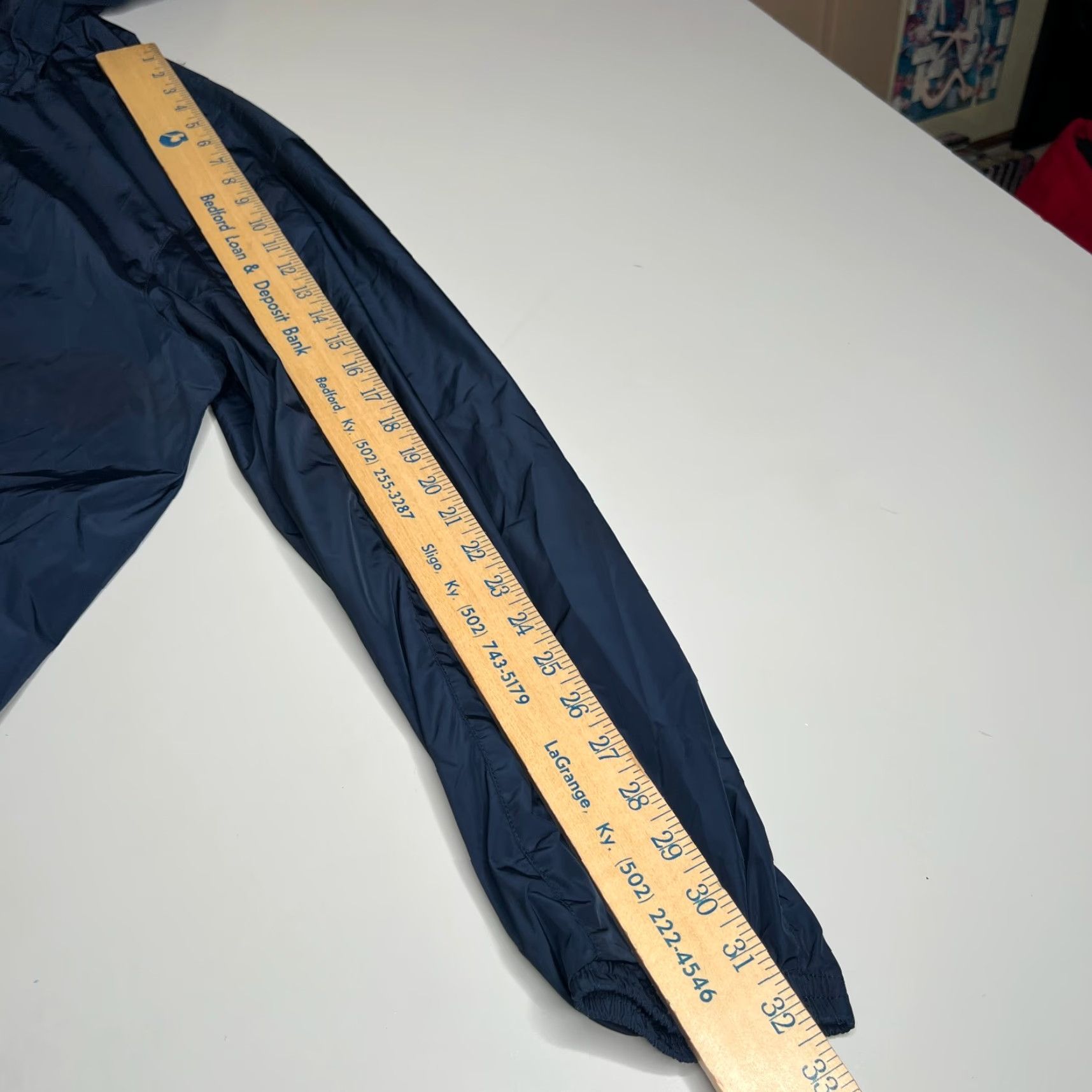 Polo Ralph Lauren Polo Ralph Lauren Windbreaker Jacket 1XB Navy Blue Nylon Full Zip Hooded Coat Mens Size US XL / EU 56 / 4 - 2 Thumbnail