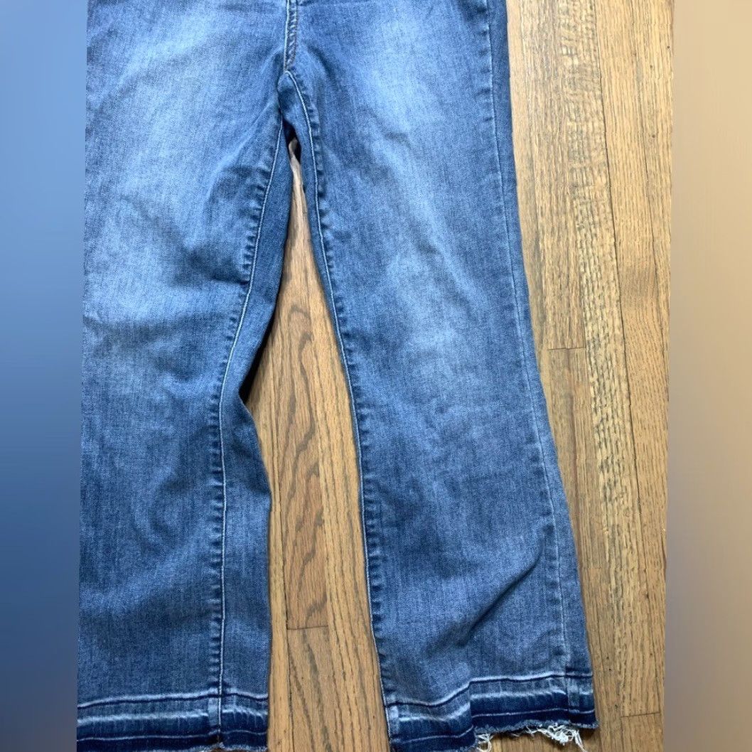 Vintage Judy Blue Bootcut Jeans Women 27 Blue Cropped Size 27" / US 4 / IT 40 - 3 Thumbnail