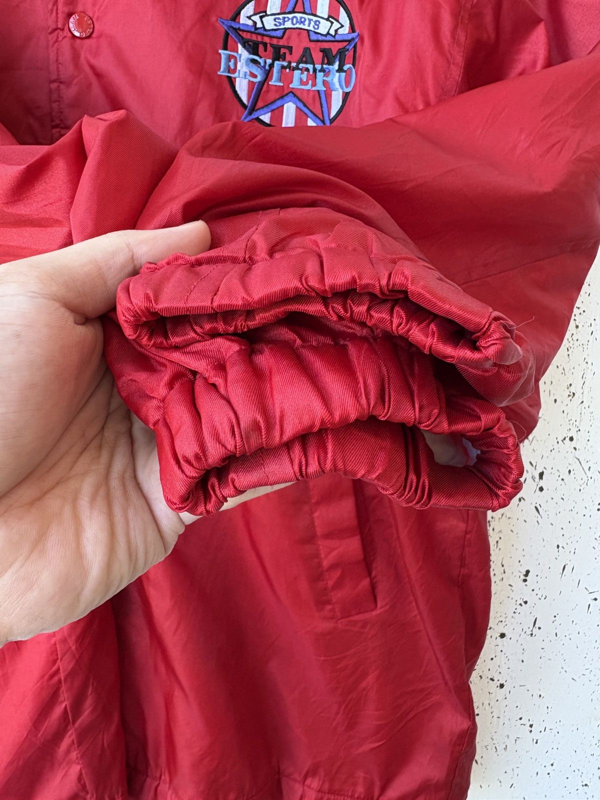 Vintage Super Rare‼️ Vintage 80s Sports Jacket Sherpa Lining Size US S / EU 44-46 / 1 - 6 Thumbnail