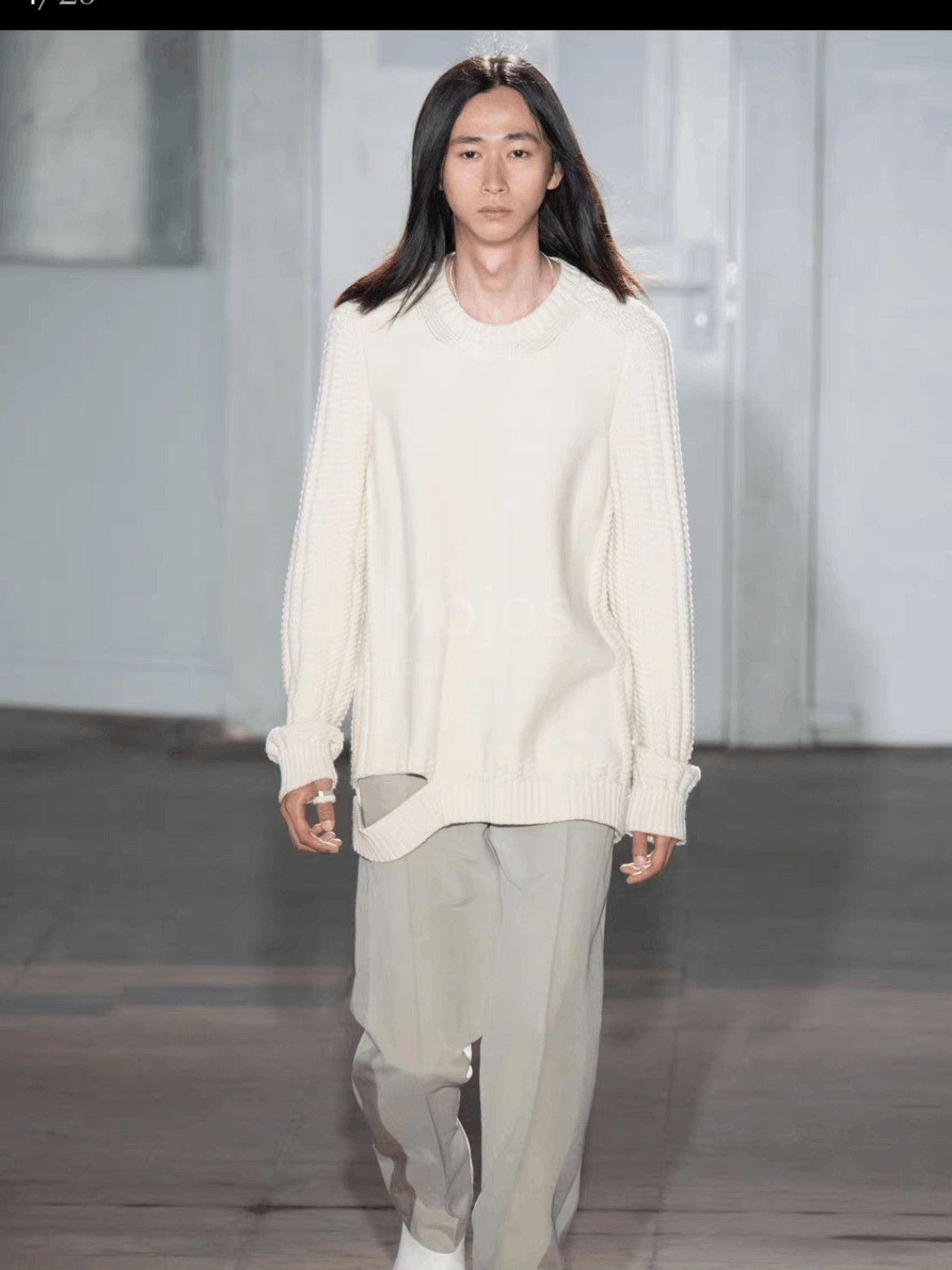Maison Margiela Maison Margiela 15SS Runway Distressed Knitwear Sweater-250 Size US S / EU 44-46 / 1 - 2 Thumbnail
