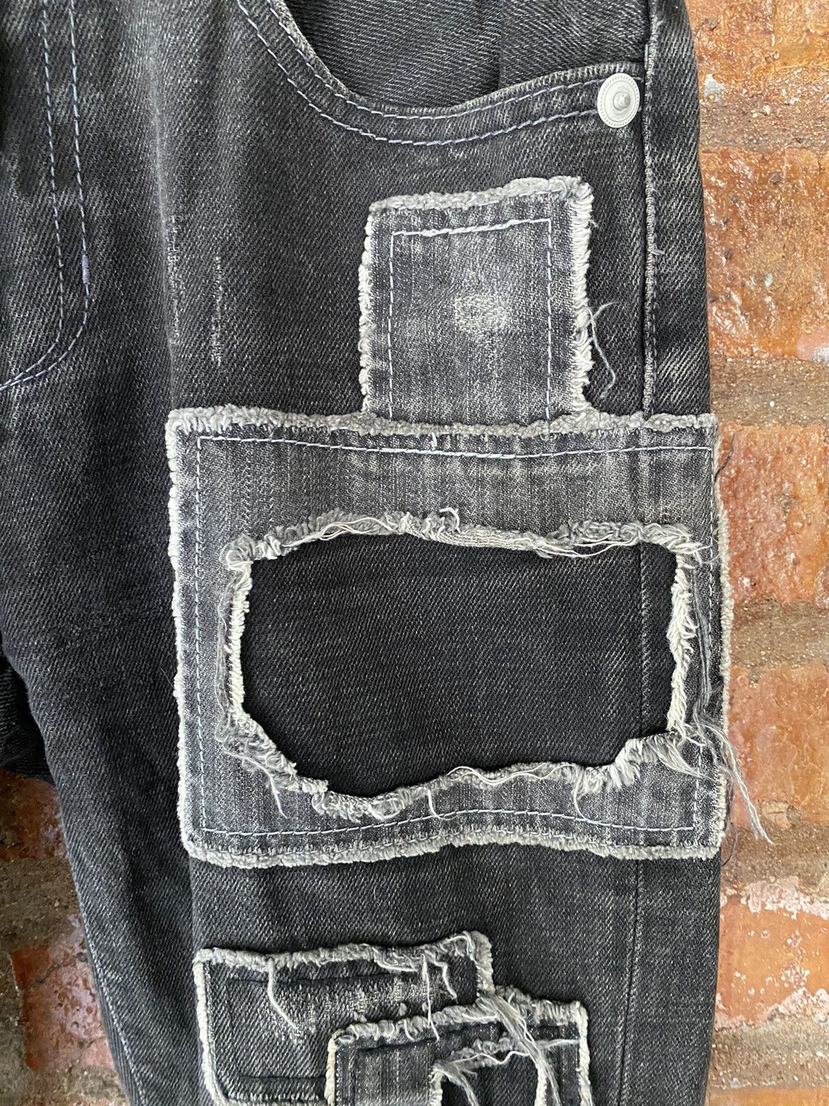 Tornado Mart 2000s Avial Japan Patchwork pants Size US 29 - 7 Thumbnail