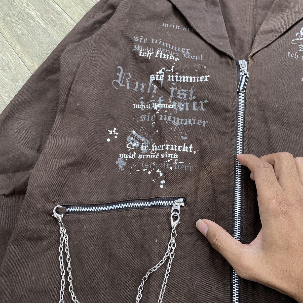 14th Addiction 2000s Slash Number Poem Seditionaries Gothic Lgb Jacket Y2K Size US M / EU 48-50 / 2 - 6 Thumbnail