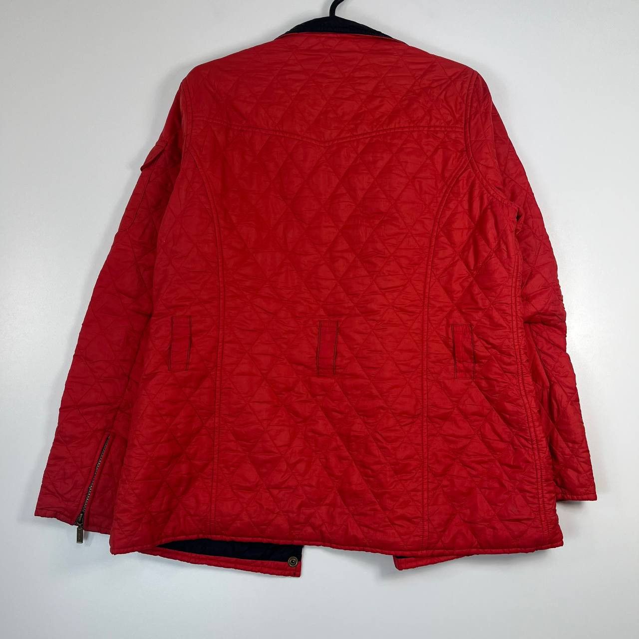 Barbour Barbour International Quilted Jacket Red Coat Womens Size L Size US L / EU 52-54 / 3 - 5 Thumbnail