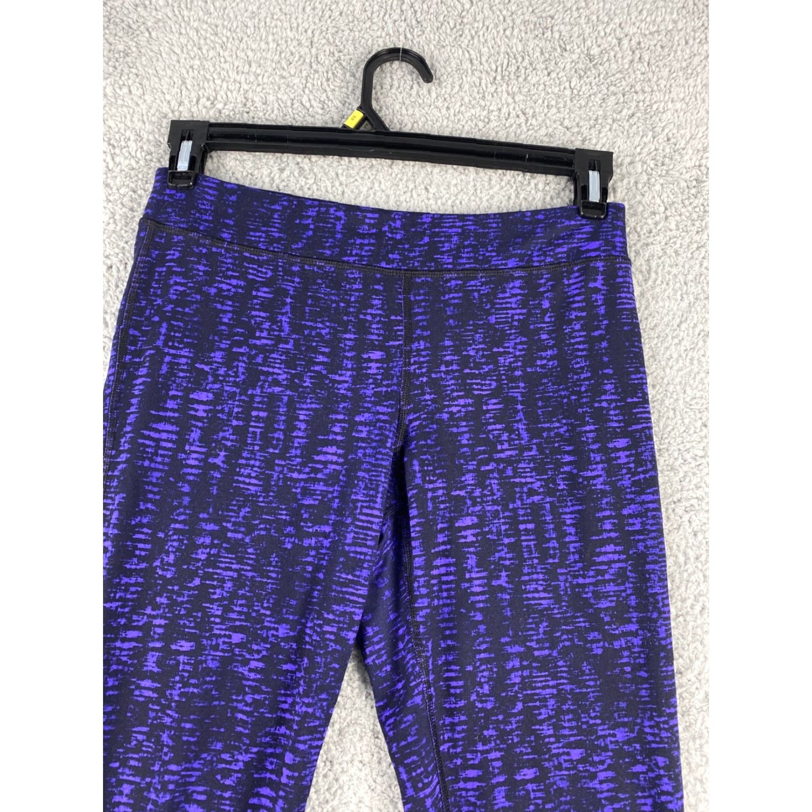 Champion Champion Leggings Women M Multicolor Black Purple Athletic Jogger Activewear Womens Size 32" / US 10 / IT 46 - 2 Thumbnail