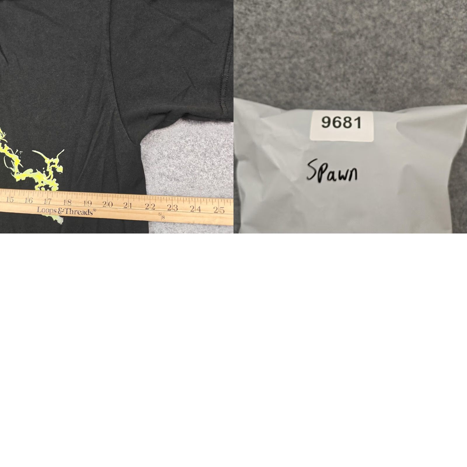 Lee VINTAGE Spawn Shirt Mens Large Black Rage Is Power Graphic Tee Lee 1994 Size US L / EU 52-54 / 3 - 8 Thumbnail