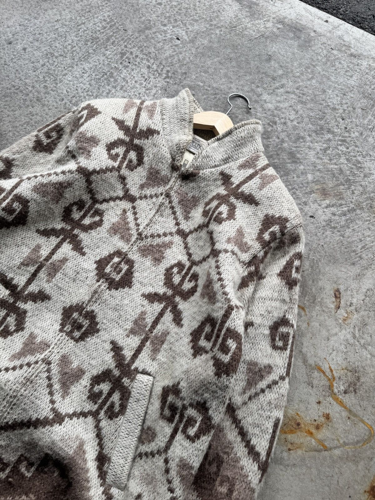 Japanese Brand × Tundra × Vintage Vintage Y2K coogi style brand tundra zip up knit jacket Size US M / EU 48-50 / 2 - 3 Thumbnail