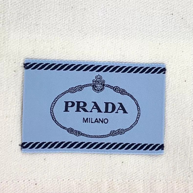 Prada Prada White triangle cotton tassel lapel zipper long-sleev Size XS / US 0-2 / IT 36-38 - 6 Thumbnail