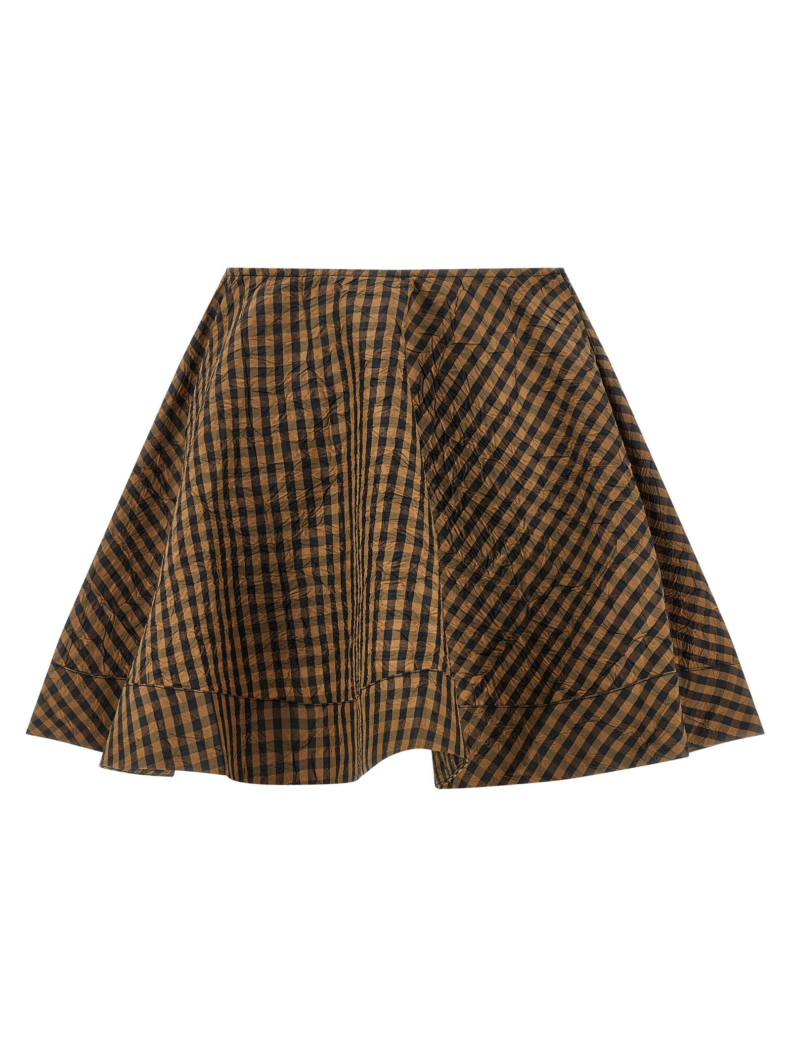 Ganni 'Crinckled Taffetà' Skirt Size 25" / US 0 / IT 36 - 1 Thumbnail