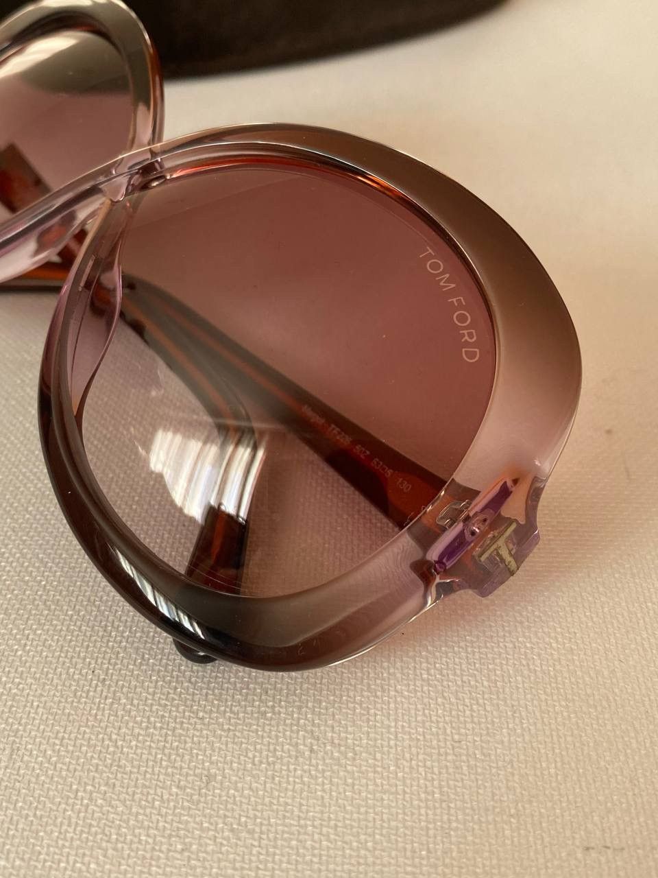Tom Ford TOM FORD MARGOT TF226 Sunglasses 50Z color Size ONE SIZE - 5 Thumbnail