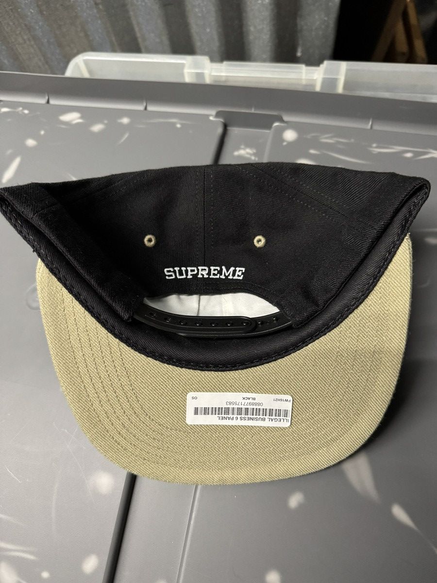 Supreme Supreme Illegal Business 6 panel FW16 Size ONE SIZE - 2 Thumbnail