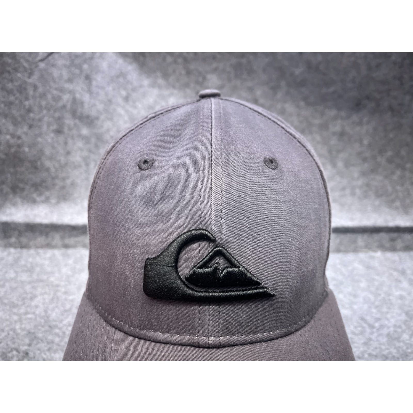 New Era Quiksilver x New Era Hat Cap Fitted Adult One Size Gray Cotton Blend 39thirty Size ONE SIZE - 2 Thumbnail