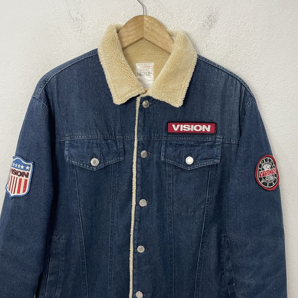 Vision Streetwear Vintage Vision Streetwear Denim Jacket Size US M / EU 48-50 / 2 - 4 Thumbnail
