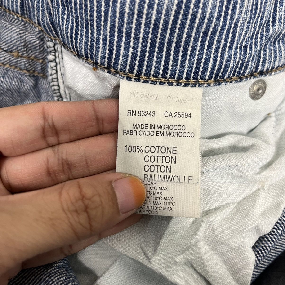 Japanese Brand Vintage japanese Designer Jeans Size 34" / US 12 / IT 48 - 21 Thumbnail