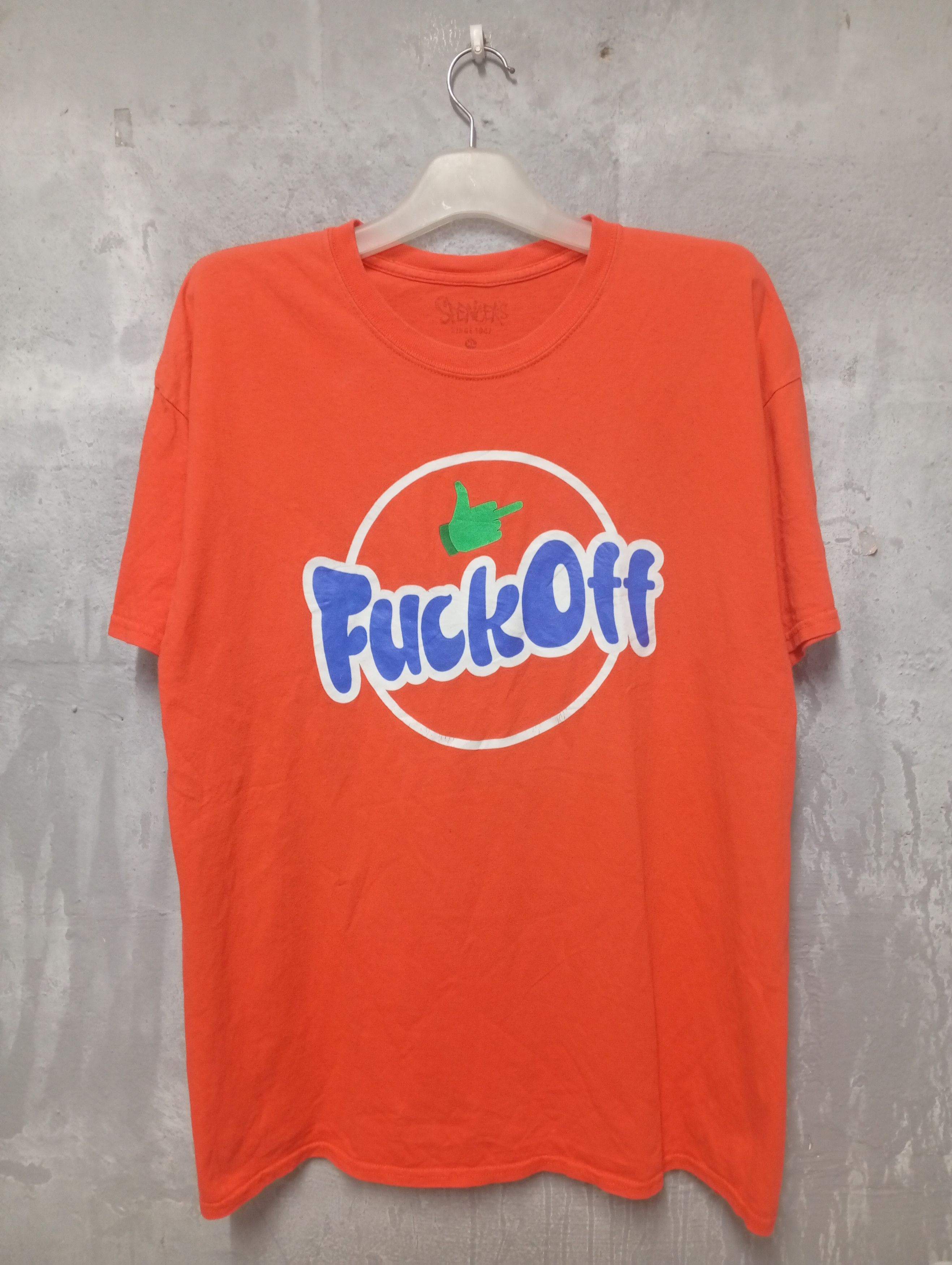 Other VINTAGE DRINK FANTA PARODY FUCK OFF 🖕🖕 Size US XL / EU 56 / 4 - 1 Thumbnail