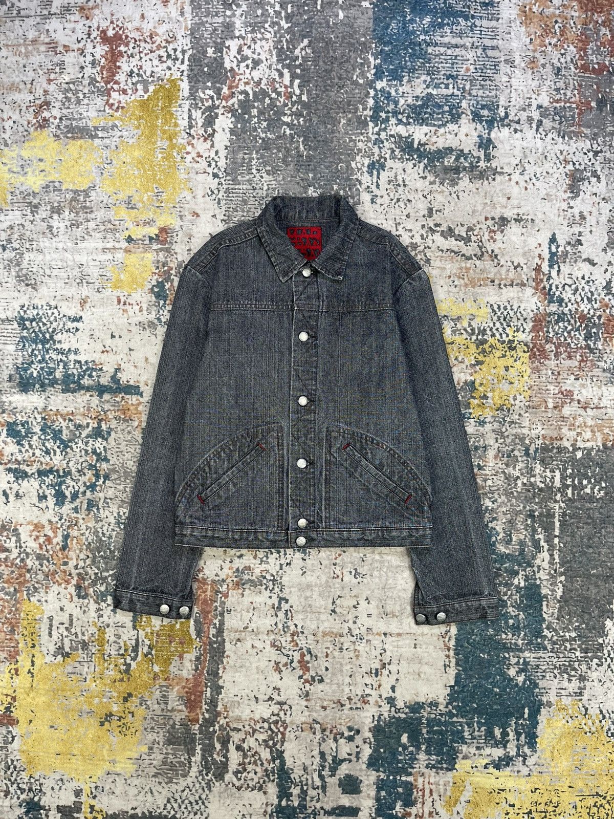 Marithe + Francois Girbaud Marithe + Francois Girbaud Denim Trucker Jacket Size S / US 4 / IT 40 - 2 Thumbnail