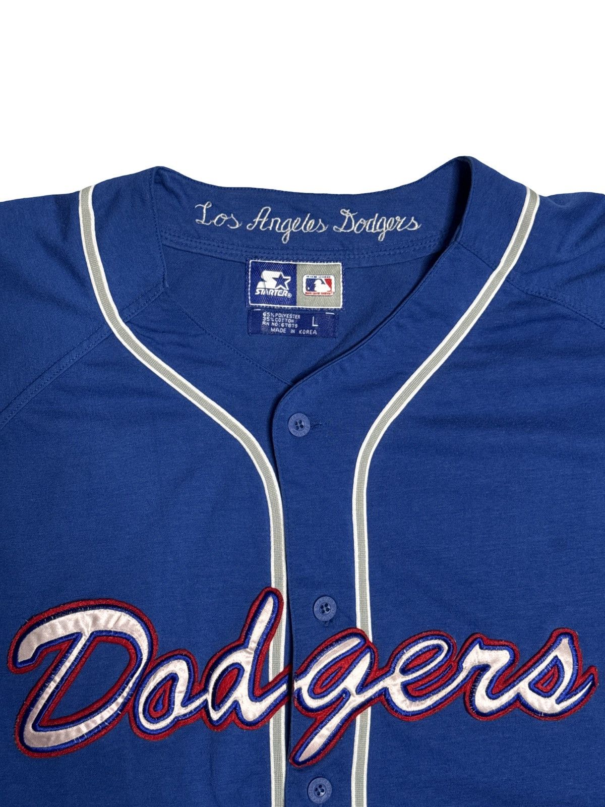Starter Vintage Dodgers Jersey Size US L / EU 52-54 / 3 - 3 Thumbnail