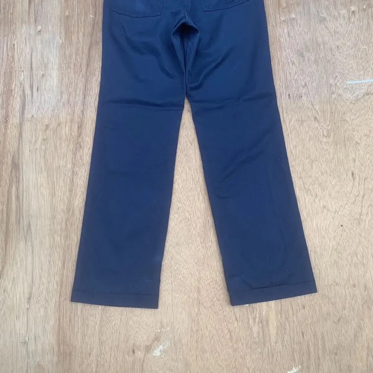 Red Kap VINTAGE RED KAP W29 L31 NAVY TROUSERS BLANK PANTS Size US 29 - 12 Thumbnail