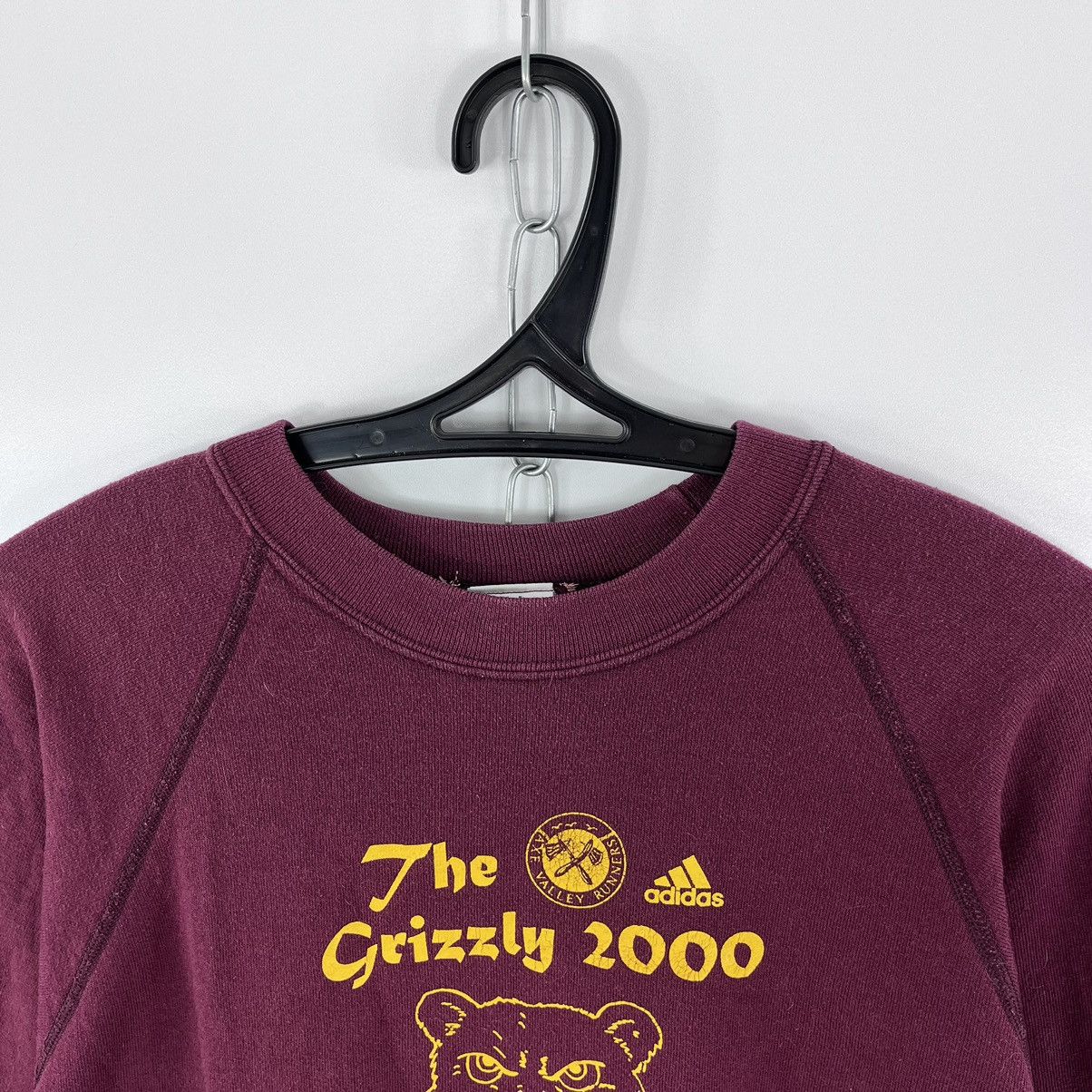 Adidas × Vintage Vintage Adidas 2000s Grizzly Sweatshirt Crew Neck Size M Size US M / EU 48-50 / 2 - 3 Thumbnail
