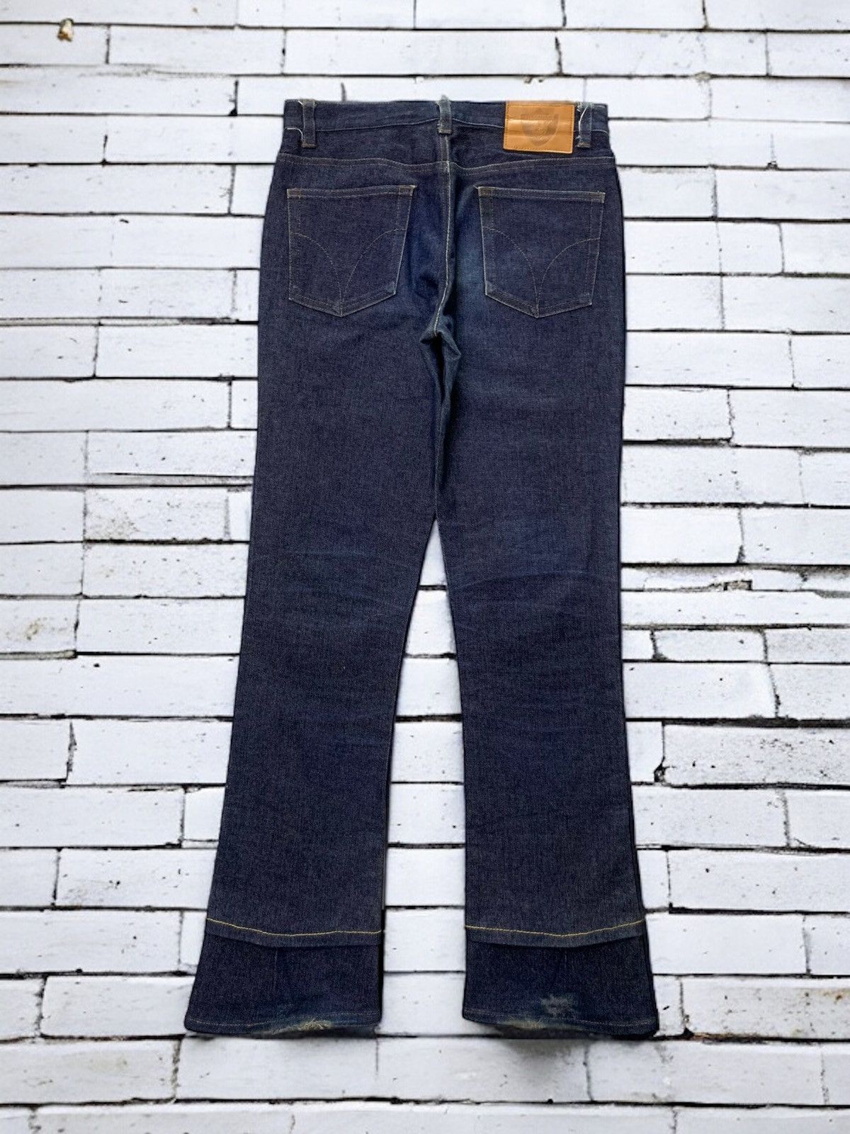 Hysteric Glamour × Vintage Vintage Hysteric Glamour Flared Double Layered Denim Pants Size US 29 - 2 Thumbnail