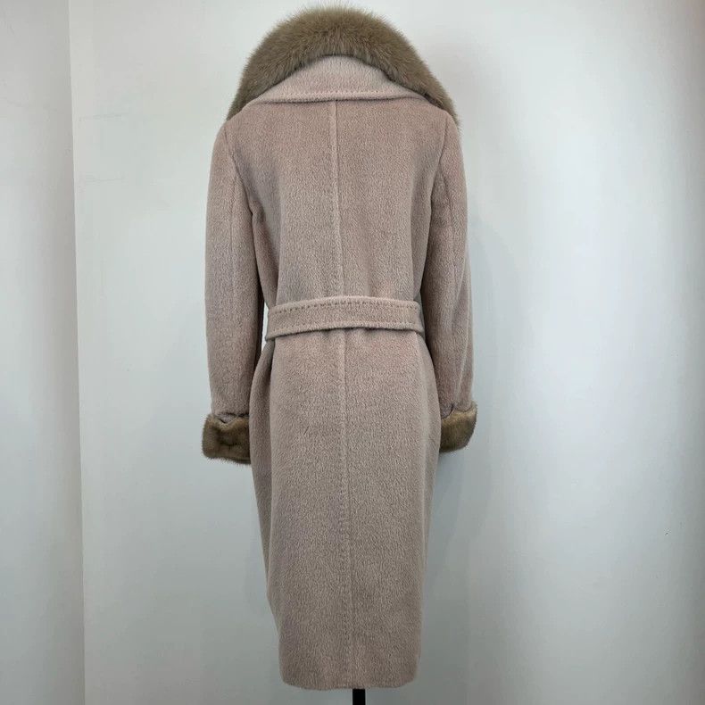 Max Mara Max Mara Alpaca wool long coat Size M / US 6-8 / IT 42-44 - 2 Thumbnail