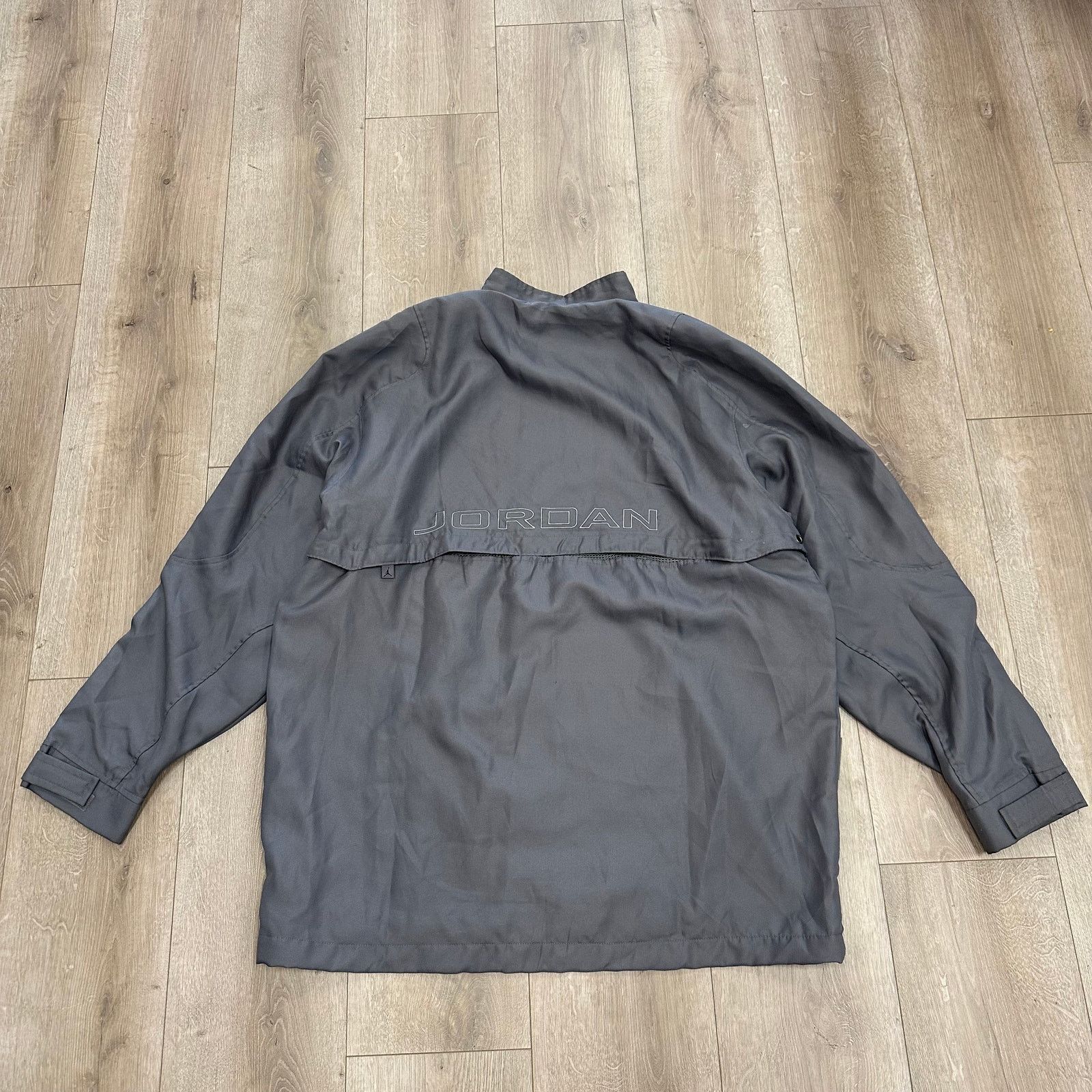 Jordan Brand Vintage 2000s Jordan Brand Zip Up Jacket Gray XXL 2XL B13 Size US XXL / EU 58 / 5 - 7 Thumbnail