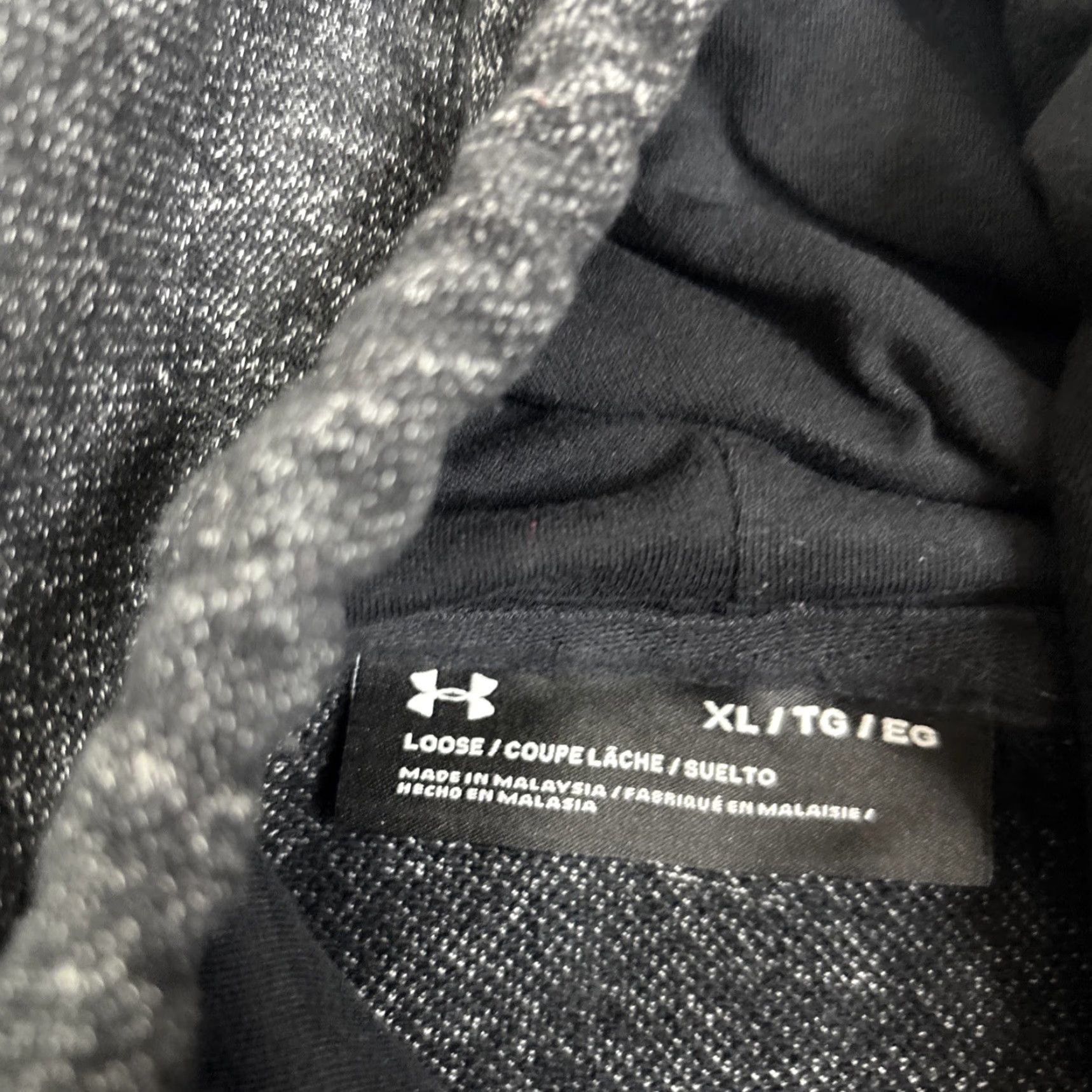Under Armour Under Armour Hoodie Short Sleeve Men’s XL Dark Gray Blood Sweat Respect Pullover Mens Gray XL Size US XL / EU 56 / 4 - 3 Thumbnail