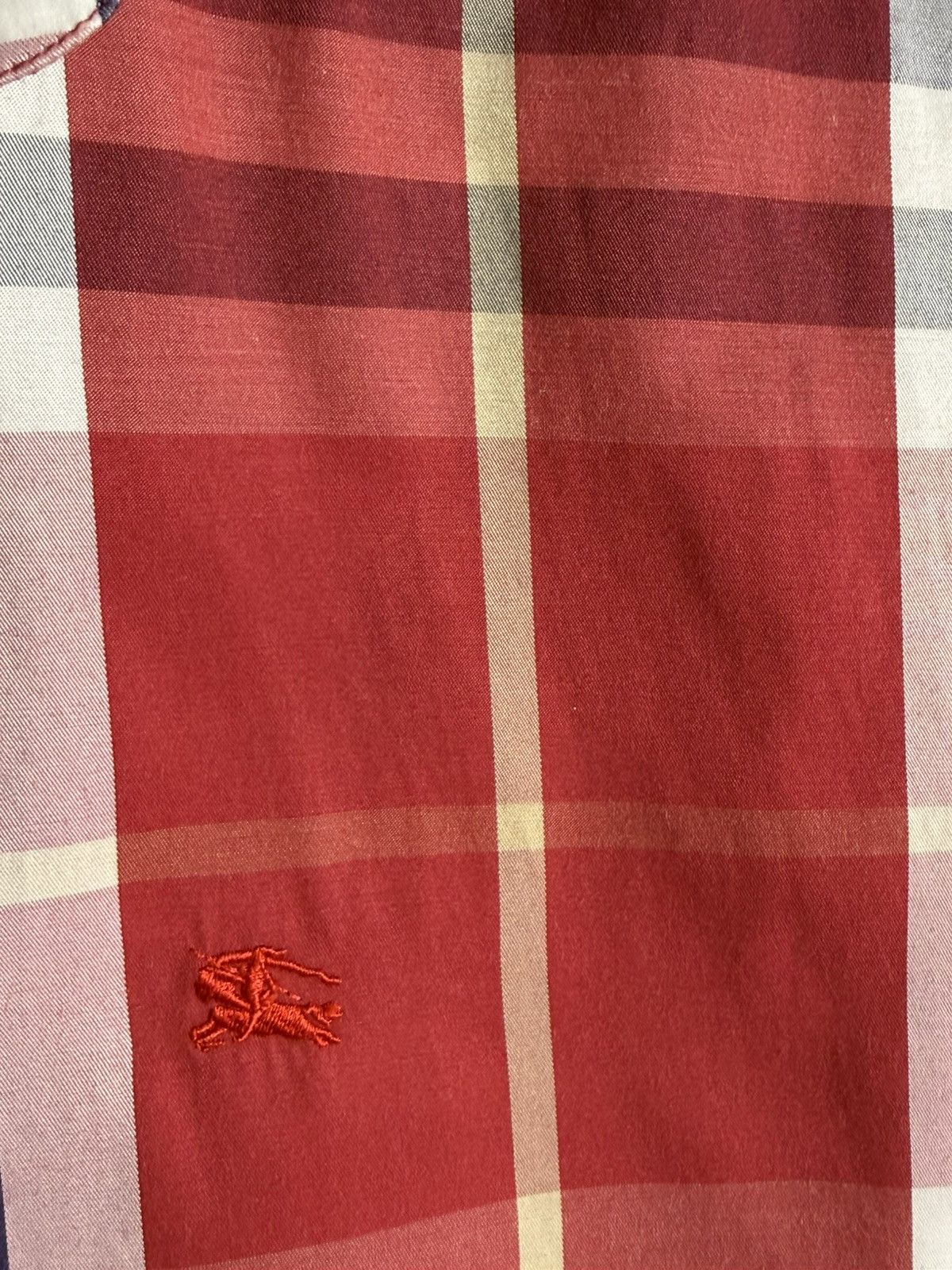 Burberry Burberry Check Pattern Shirt size M Size 48R - 4 Thumbnail