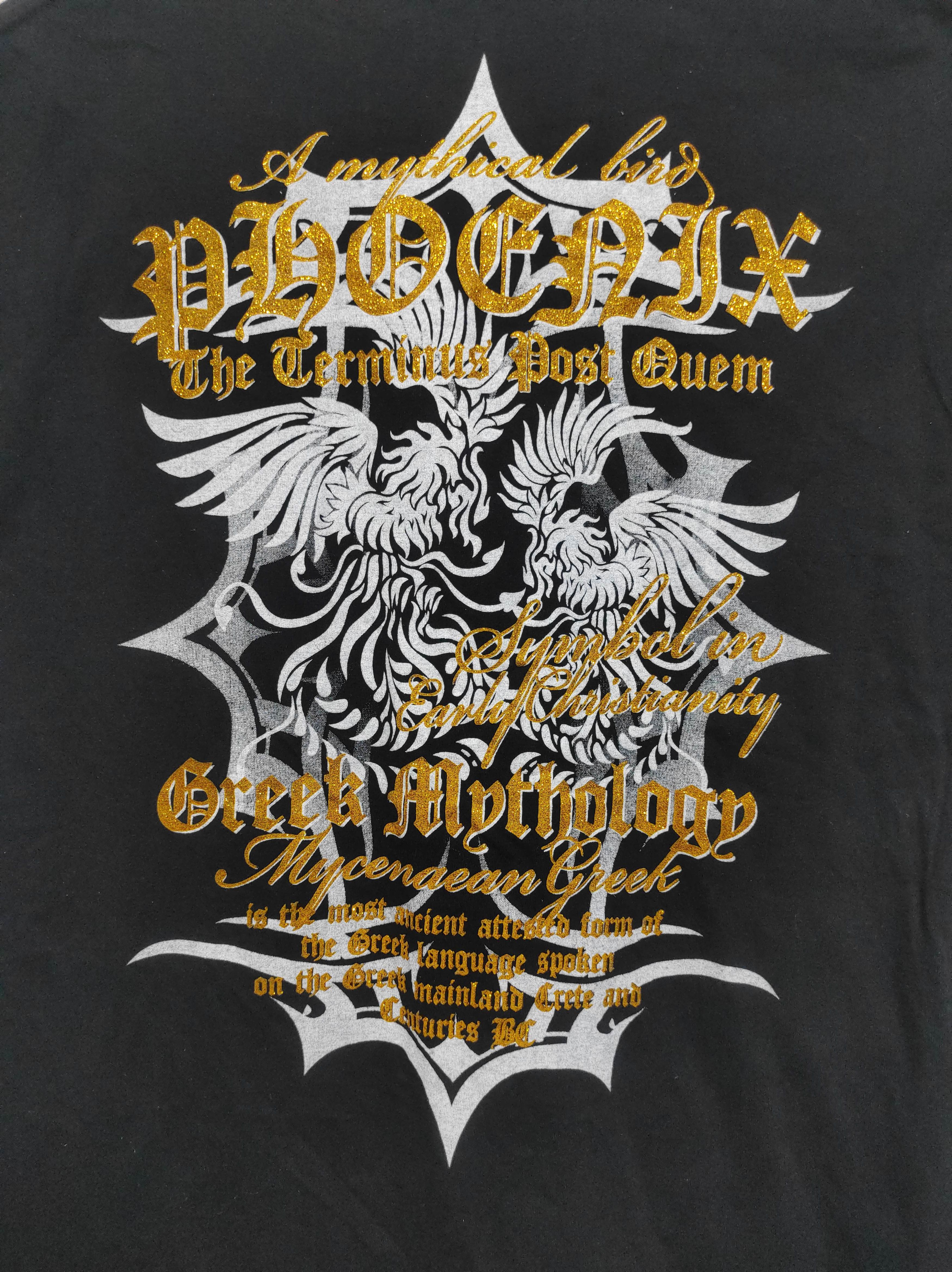 Affliction Leky Phoenix poem ifsixwasnine punks style Short sleeve Size US M / EU 48-50 / 2 - 3 Thumbnail