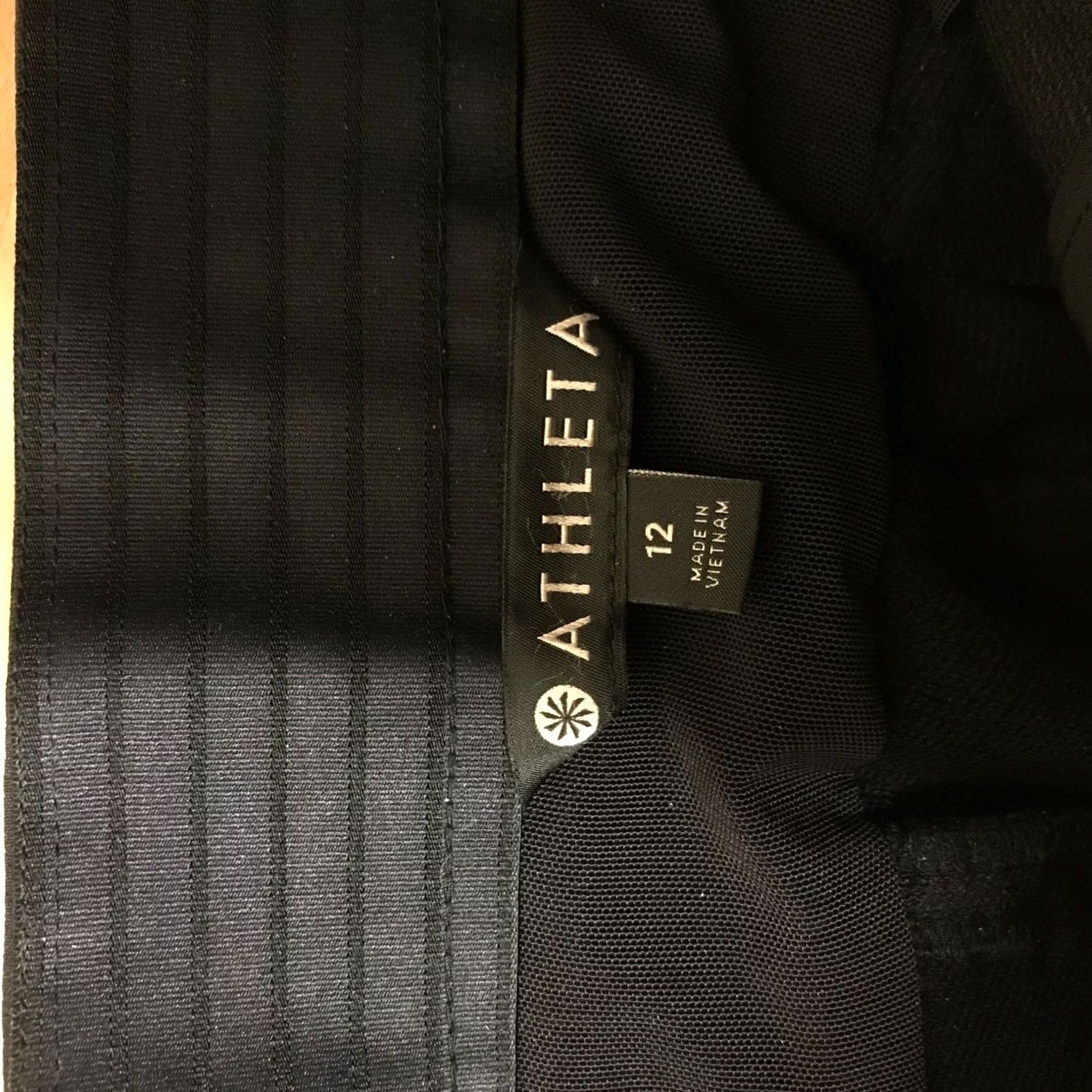 Athleta ATHLETA Women's Black Nylon Blend Dress Pants Pockets Size 12 Size 34" / US 12 / IT 48 - 7 Thumbnail