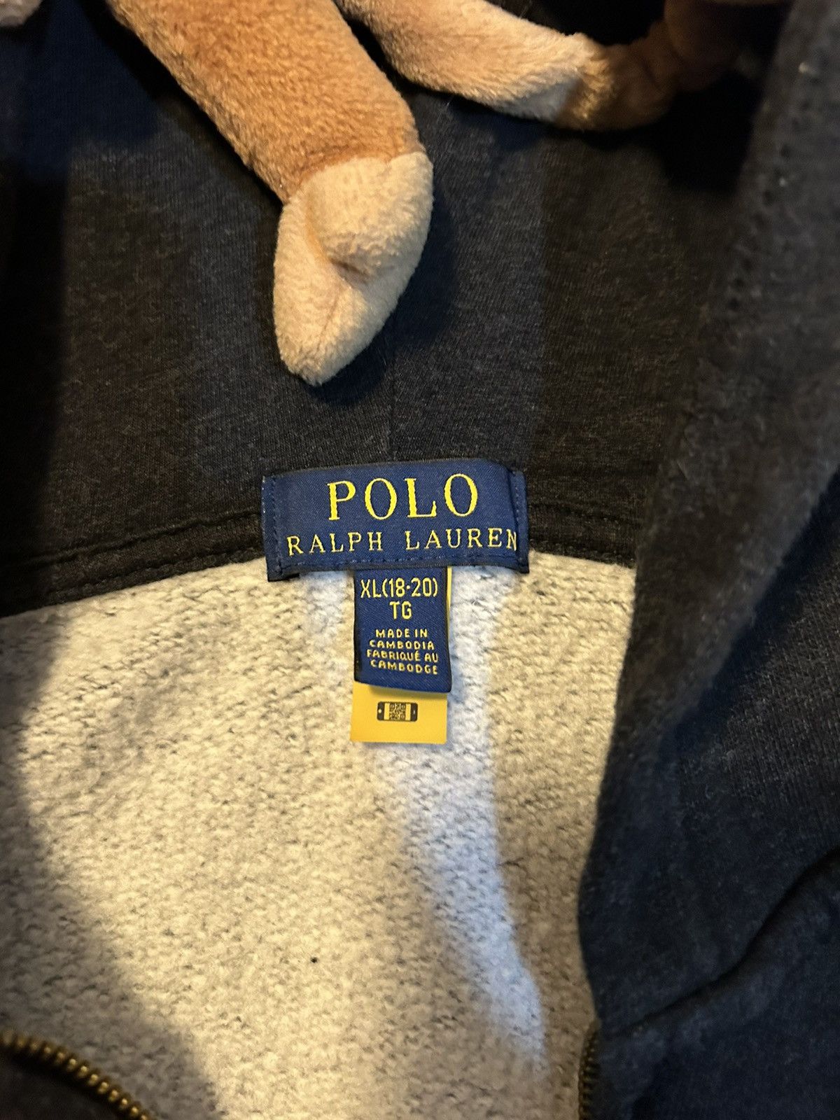 Polo Ralph Lauren Polo Long Sleeve Full Zip Hoodie Size US XL / EU 56 / 4 - 2 Thumbnail
