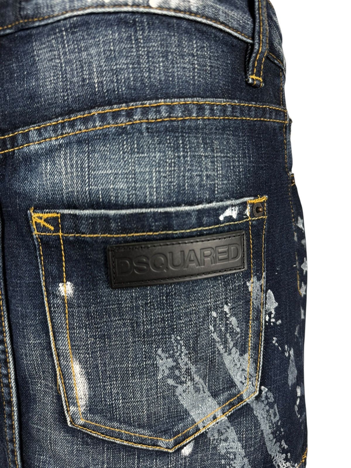 Dsquared2 Daquared Denim Mini Skirt Logo size XS Distressed Size 26" / US 2 / IT 38 - 10 Thumbnail