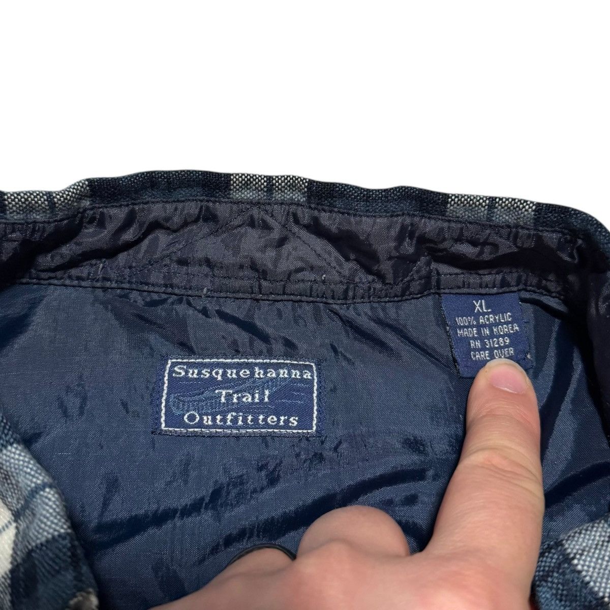 Vintage Vintage Susquehanna Plaid Flannel Casual Button Down XL Size US XL / EU 56 / 4 - 4 Thumbnail