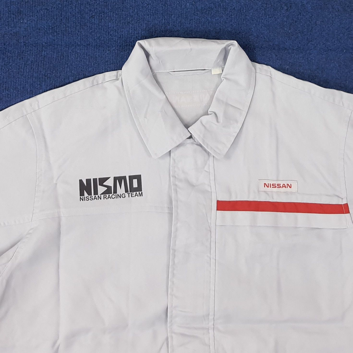Japanese Brand Vintage Nismo Nissan Racing Workwear Jacket C259N42 Size US L / EU 52-54 / 3 - 4 Thumbnail