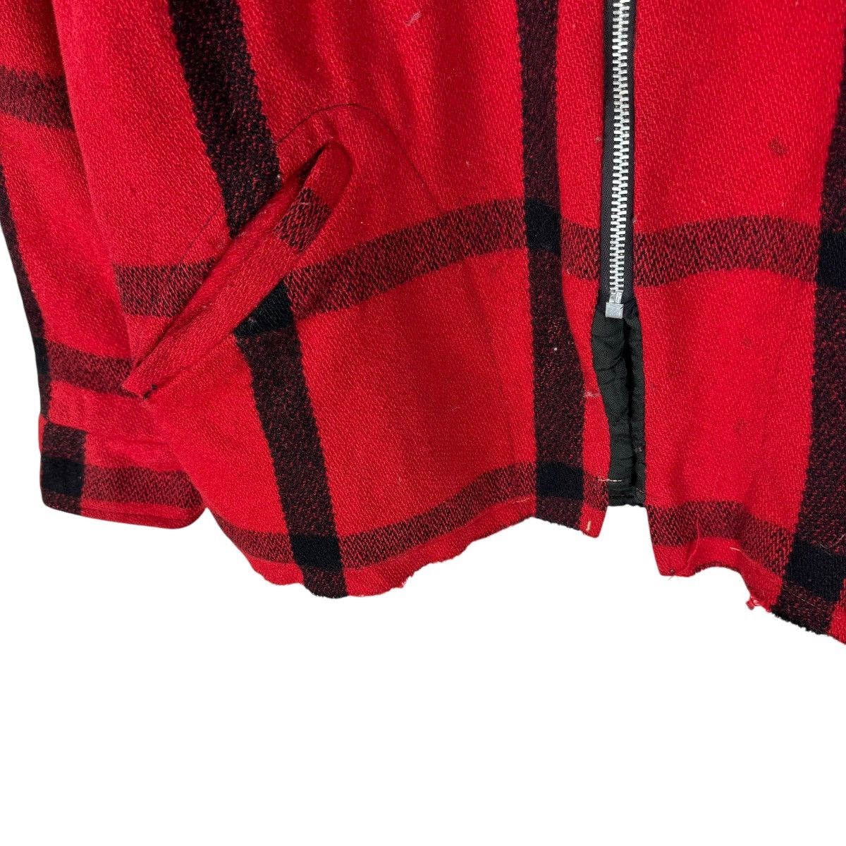 Hunter × Vintage ⚡️60s FOX KNAPP BUFFALO RED TARTAN JACKET Size US L / EU 52-54 / 3 - 5 Thumbnail