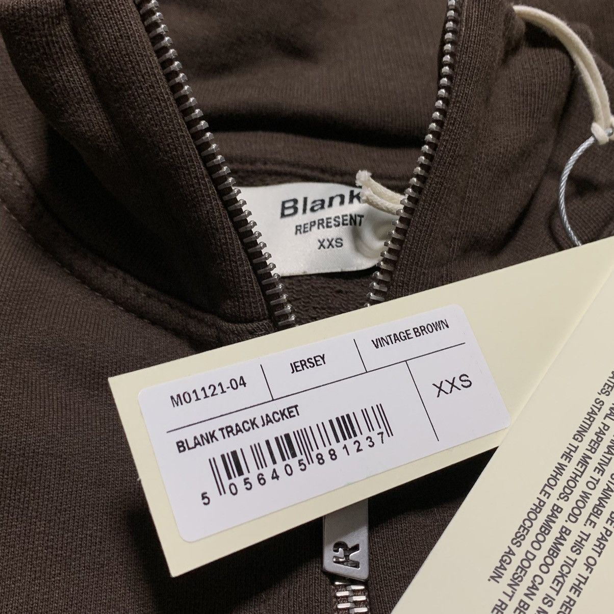Represent Clo. Represent XXS Blanks Bomber Jacket Vintage Brown Size US XXS / EU 40 - 7 Thumbnail