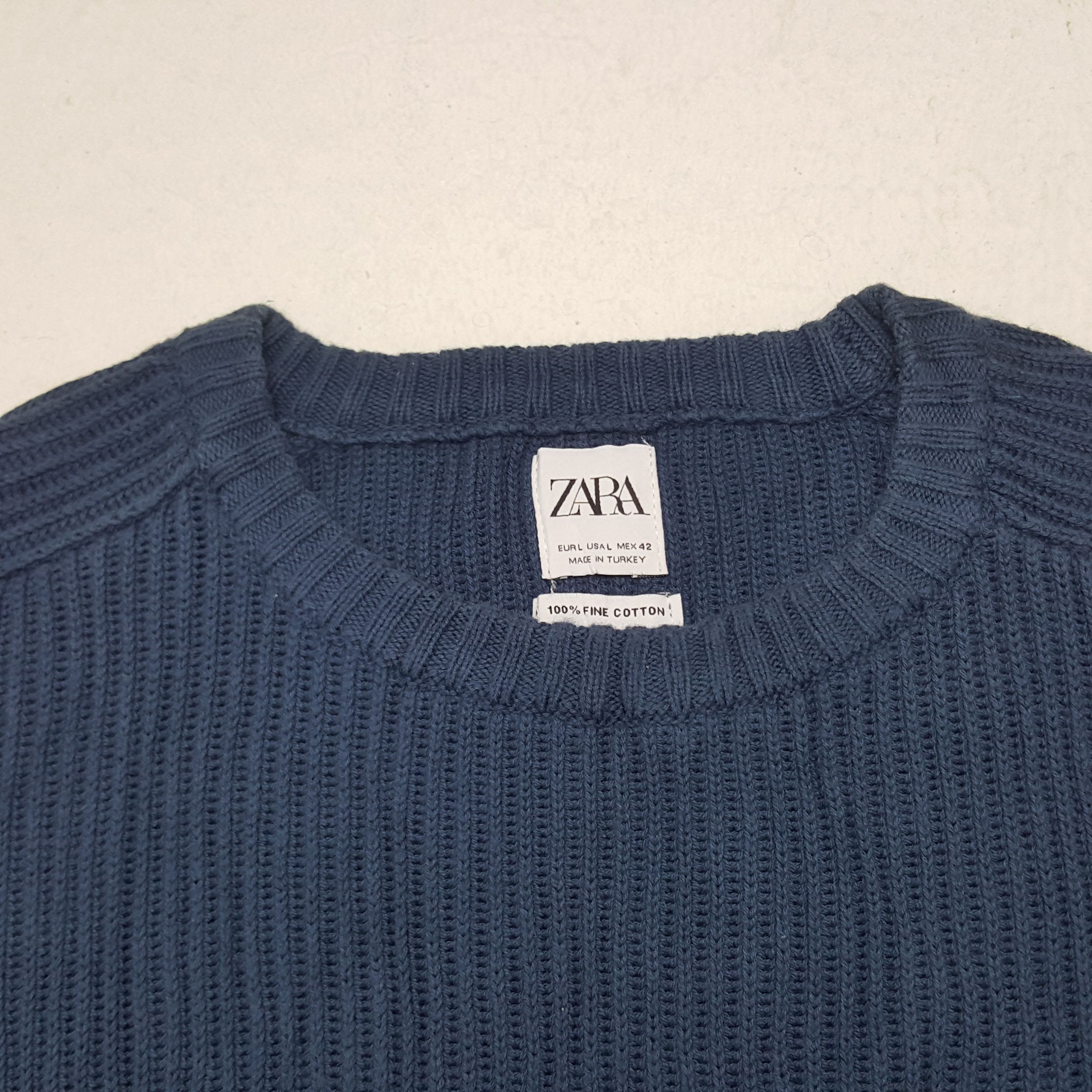 Vintage × Zara Vintage Skulls X Zara Japanese Punk Style Sweatshirt Size US S / EU 44-46 / 1 - 4 Thumbnail