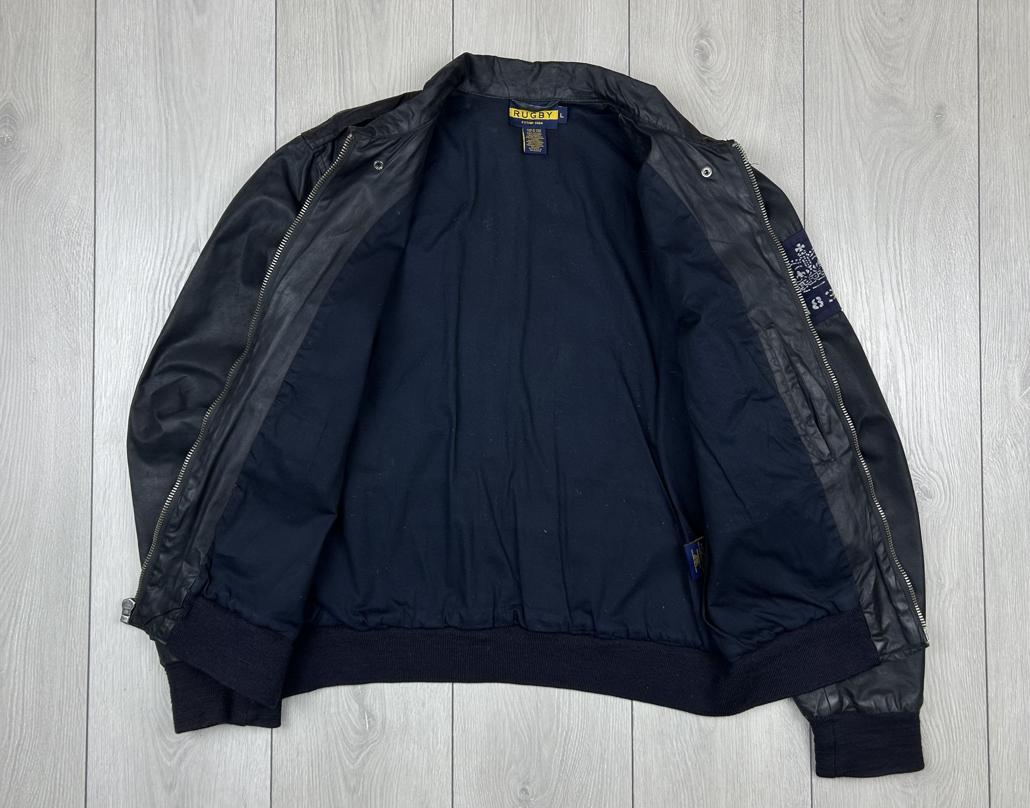 Rugby Ralph Lauren Rugby Ralph Lauren Mens Waxed Jacket Size L Navy Size US L / EU 52-54 / 3 - 6 Thumbnail